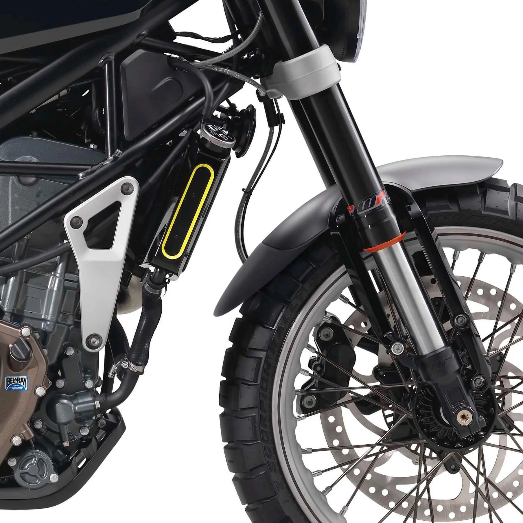 Pyramid Extenda Fenda | Matte Black | Husqvarna Svartpilen 401 2018>2023 - Shop name