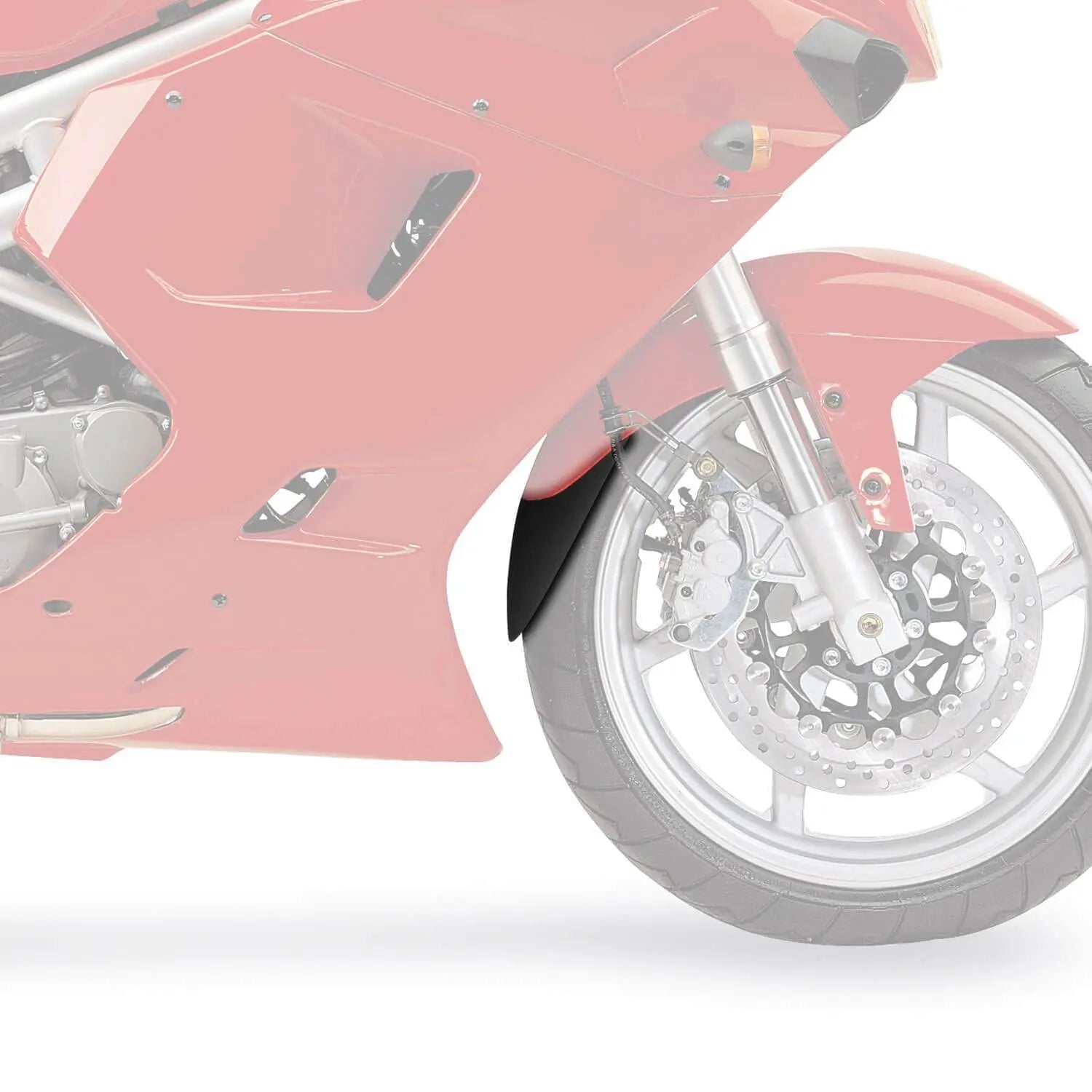 Pyramid Extenda Fenda | Matte Black | Hyosung GT 125 R 2006>Current - Shop name