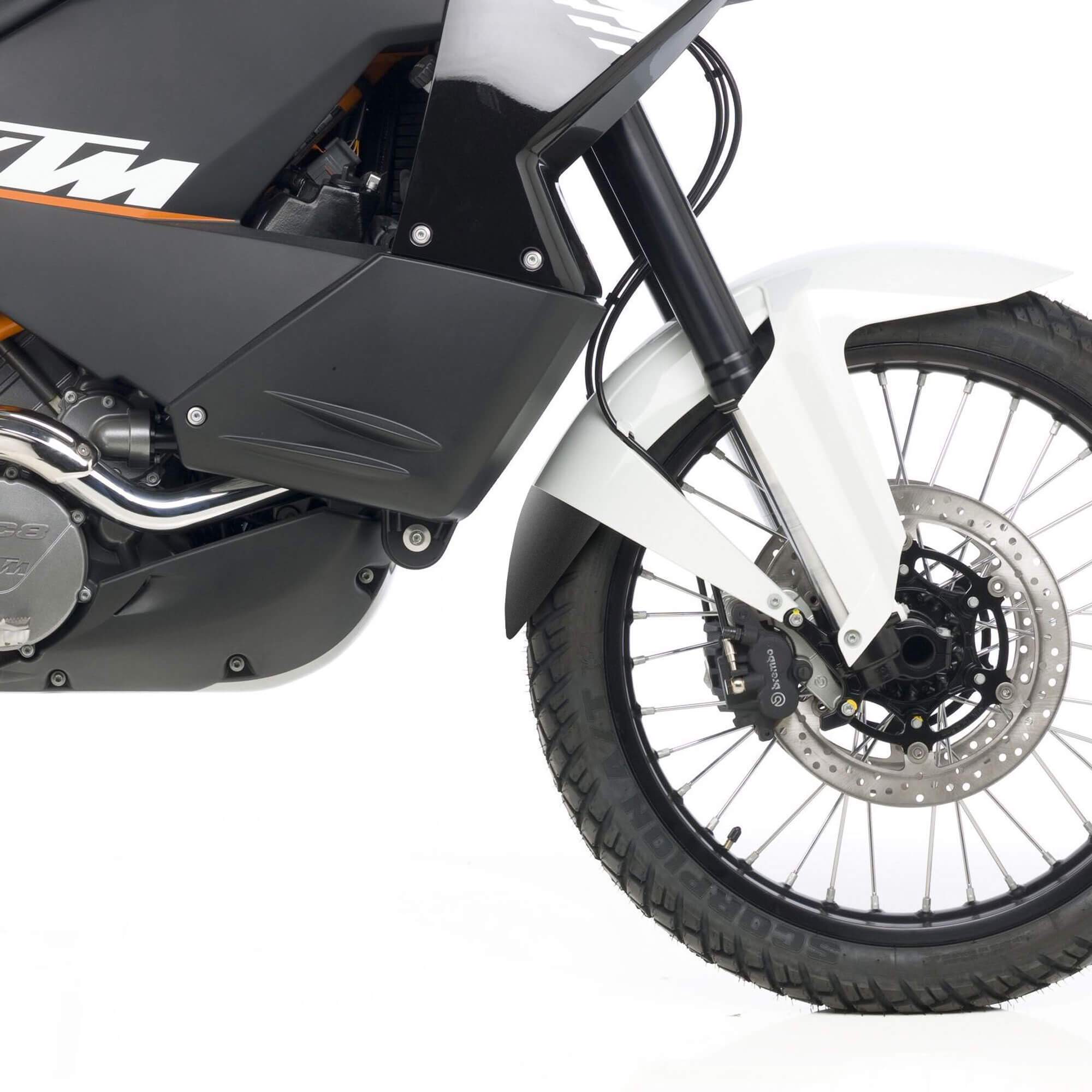Pyramid Extenda Fenda | Matte Black | KTM 990 Adventure 2007>2013 - Pyramid Motorcycle Accessories