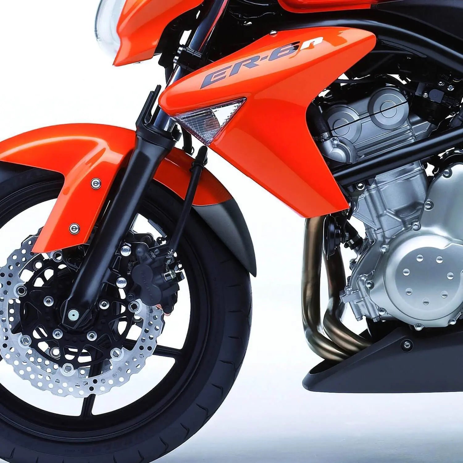 Pyramid Extenda Fenda | Matte Black | Kawasaki ER-6F 2006>2008 - Shop name