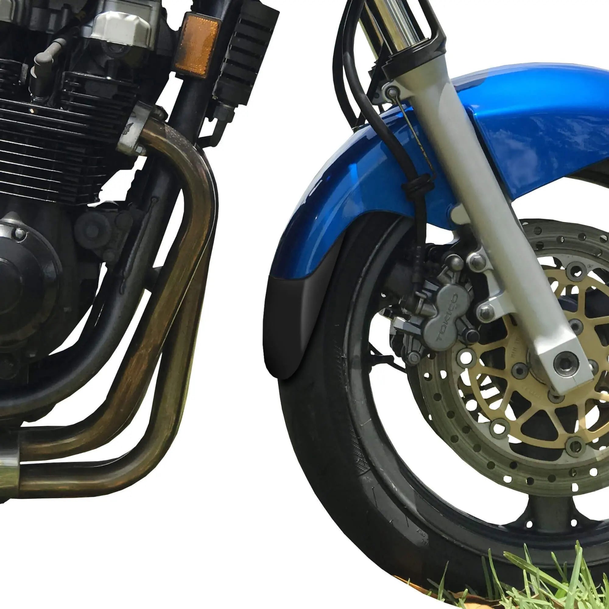 Pyramid Extenda Fenda | Matte Black | Kawasaki GPZ 1100 1995>1998 - Shop name