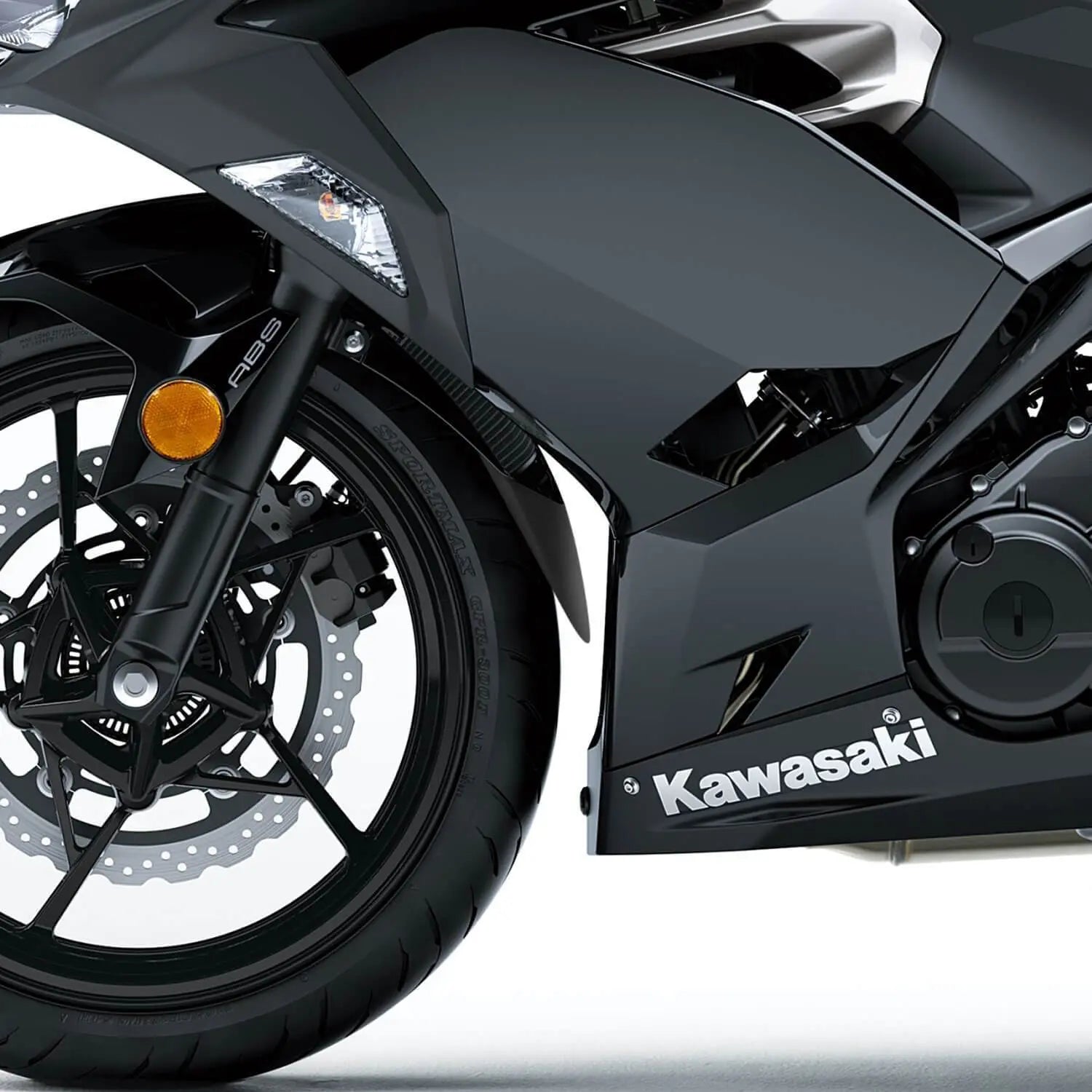 Pyramid Extenda Fenda | Matte Black | Kawasaki Ninja 400 2017>Currentย -ย Shop name
