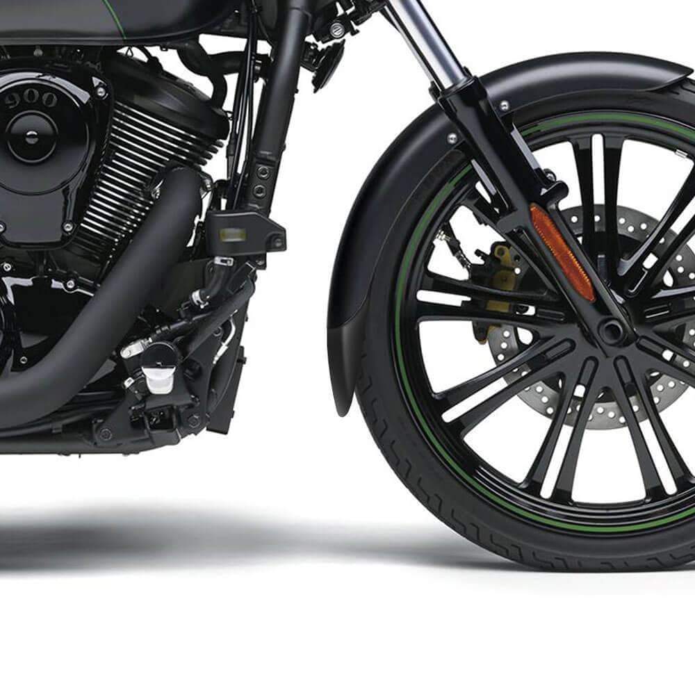 Pyramid Extenda Fenda | Matte Black | Kawasaki VN 900 Custom 2007>2017 - Shop name