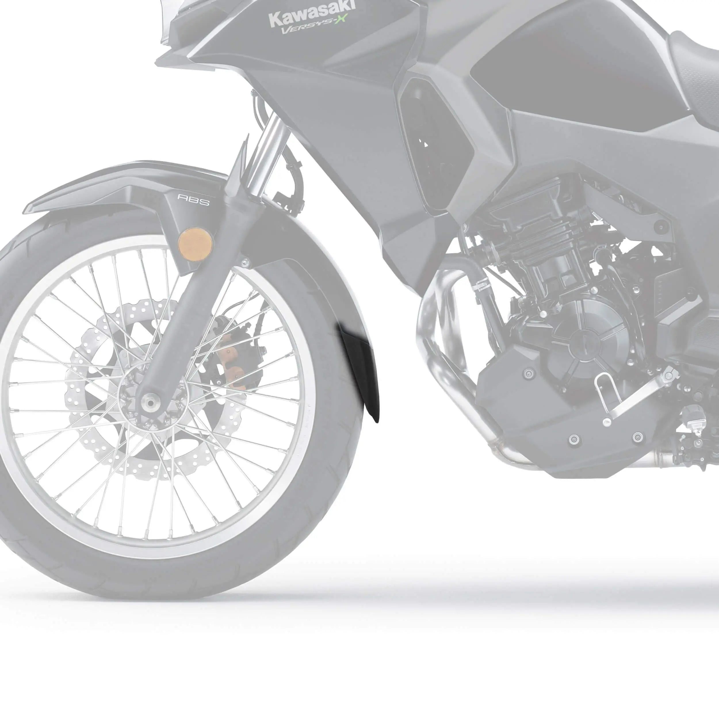 Pyramid Extenda Fenda | Matte Black | Kawasaki Versys-X 300 2017>Current - Shop name
