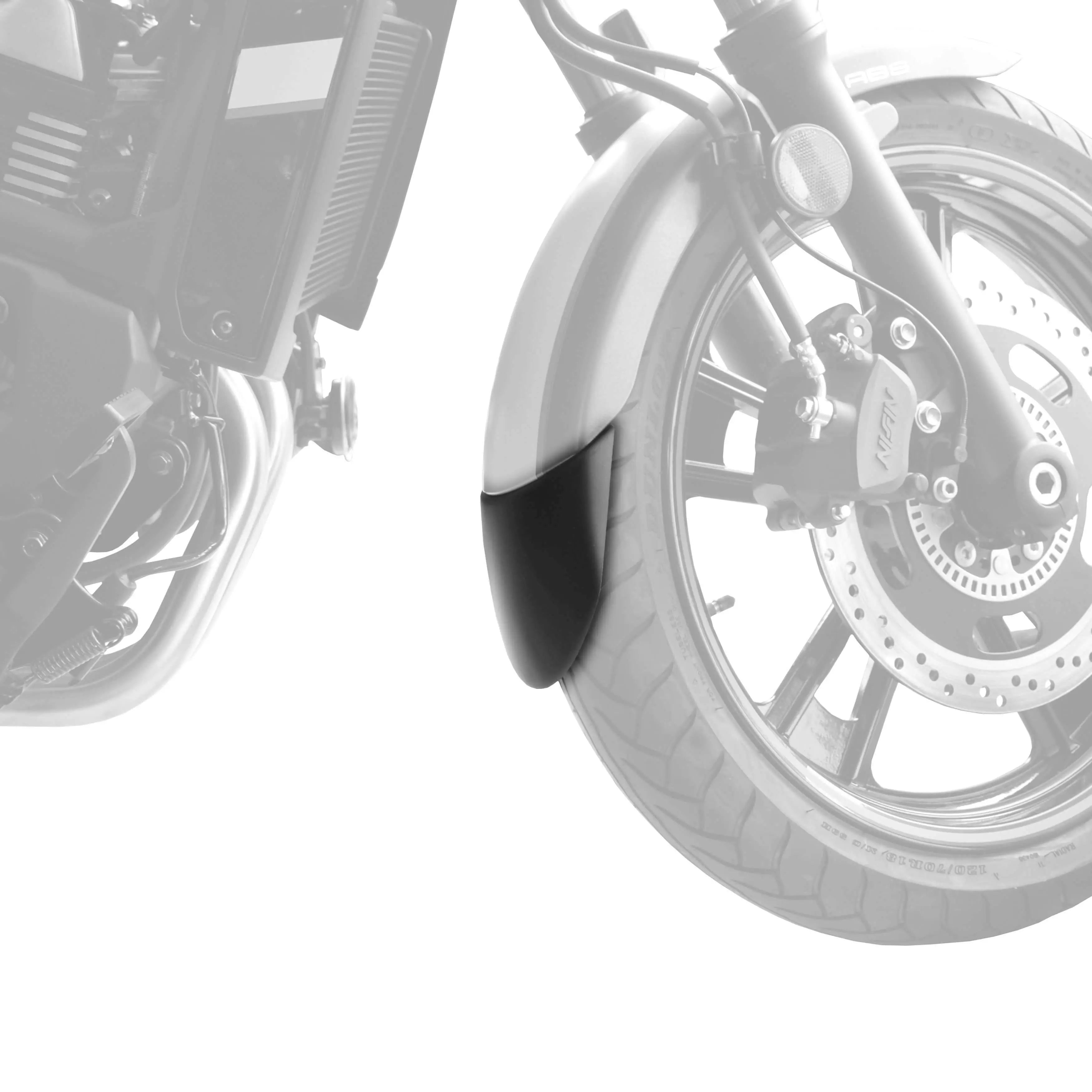 Pyramid Extenda Fenda | Matte Black | Kawasaki Vulcan S 2015>Current - Shop name