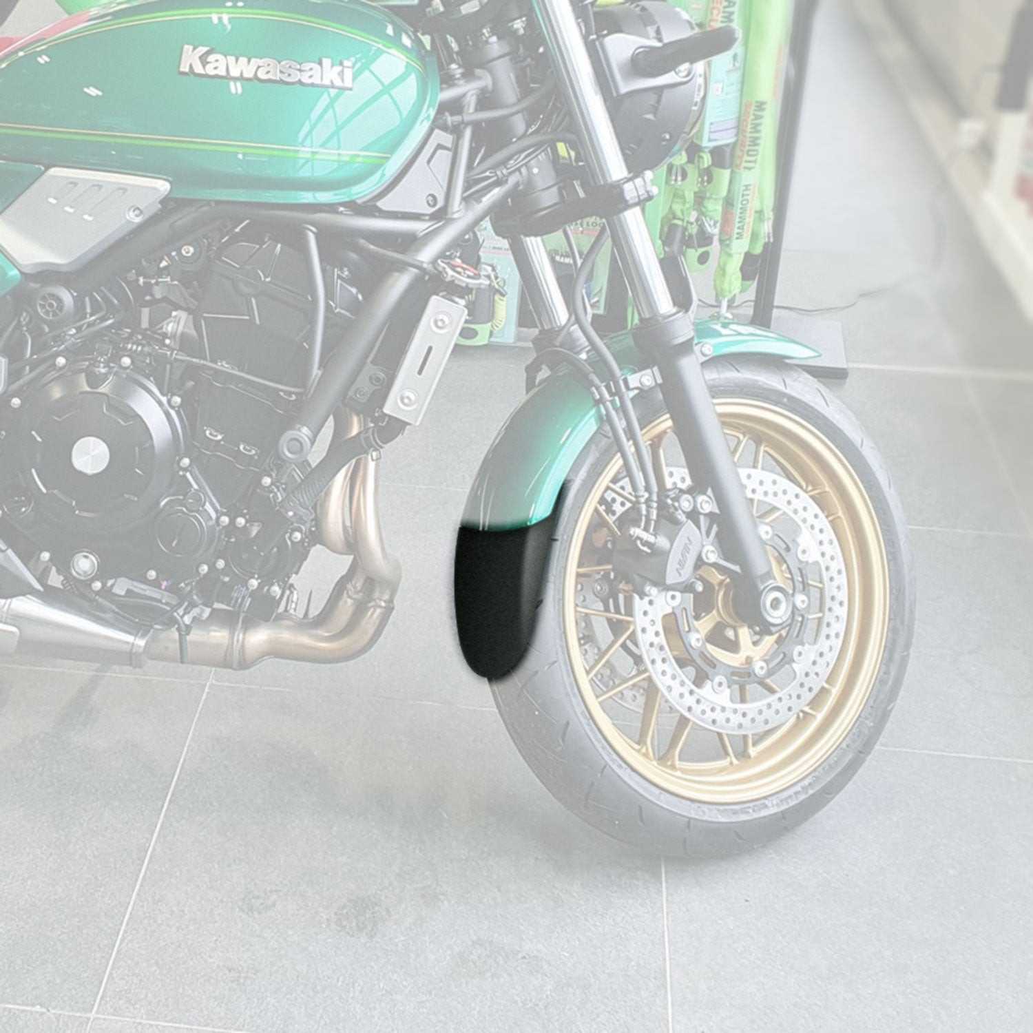 Pyramid Extenda Fenda | Matte Black | Kawasaki Z 650 RS 2021>Current - Pyramid Motorcycle Accessories