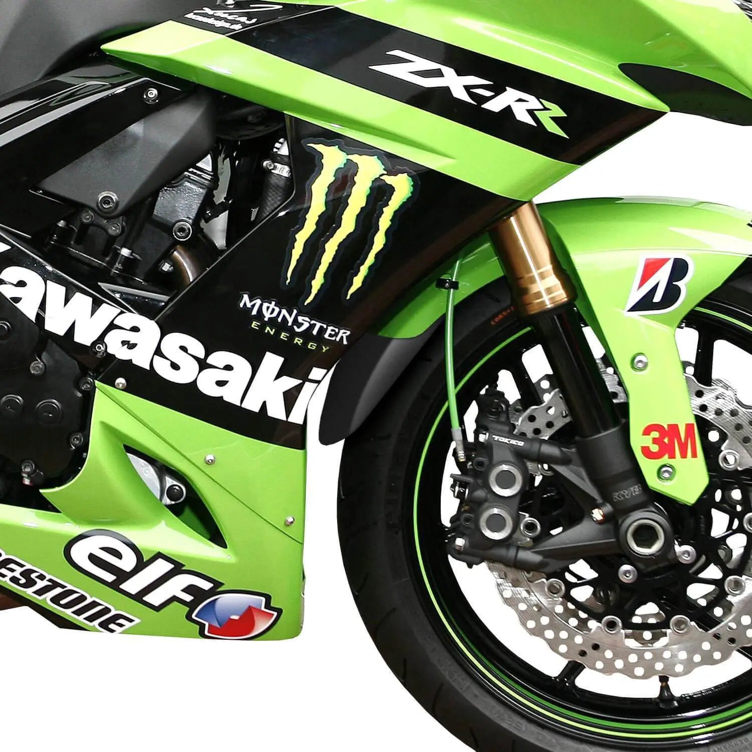 Pyramid Extenda Fenda | Matte Black | Kawasaki ZX10-R 2004>2007 - Shop name