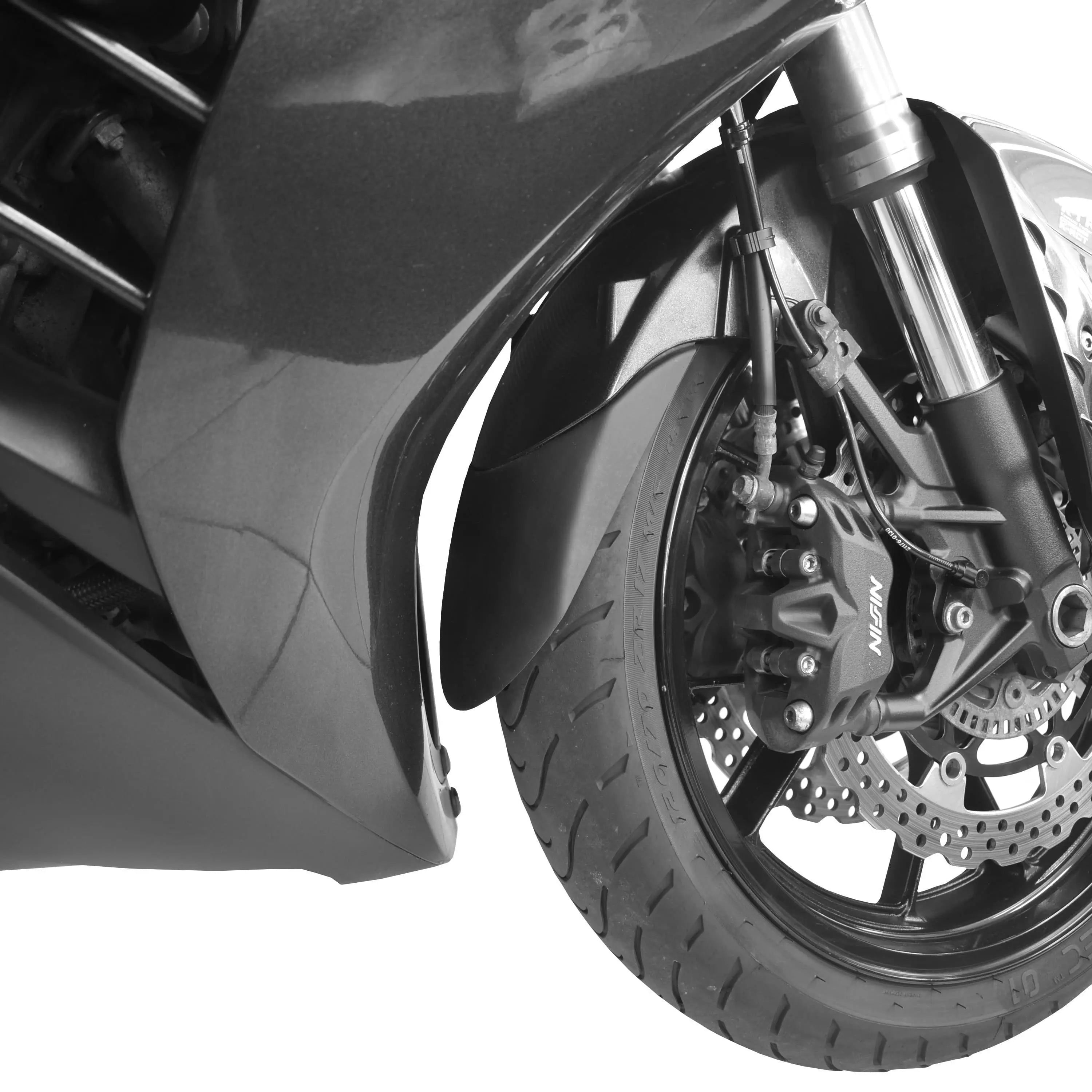 Pyramid Extenda Fenda | Matte Black | Kawasaki ZZR 1400 2006>Current - Shop name
