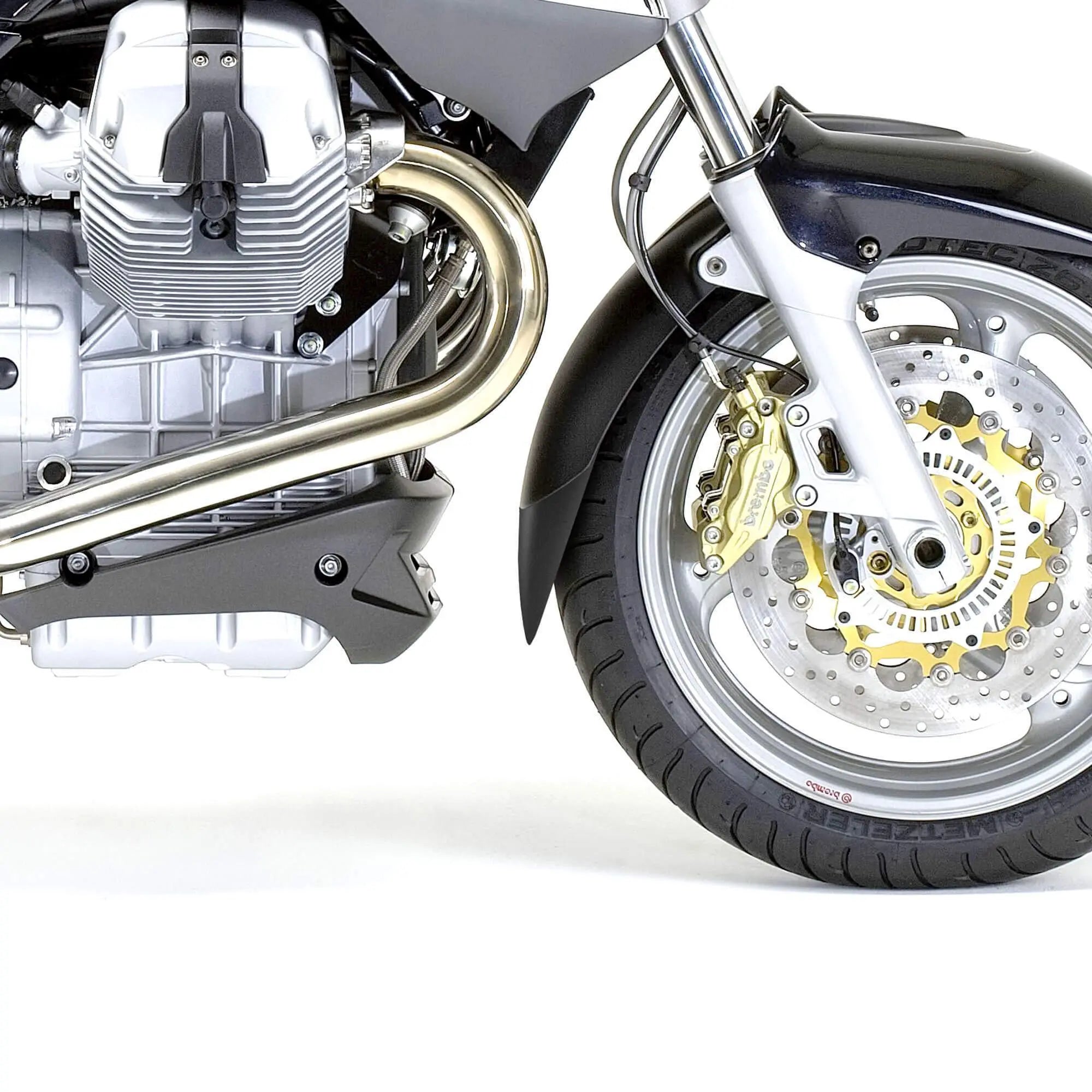 Pyramid Extenda Fenda | Matte Black | Moto Guzzi Breva V 1100 2004>2009 - Shop name
