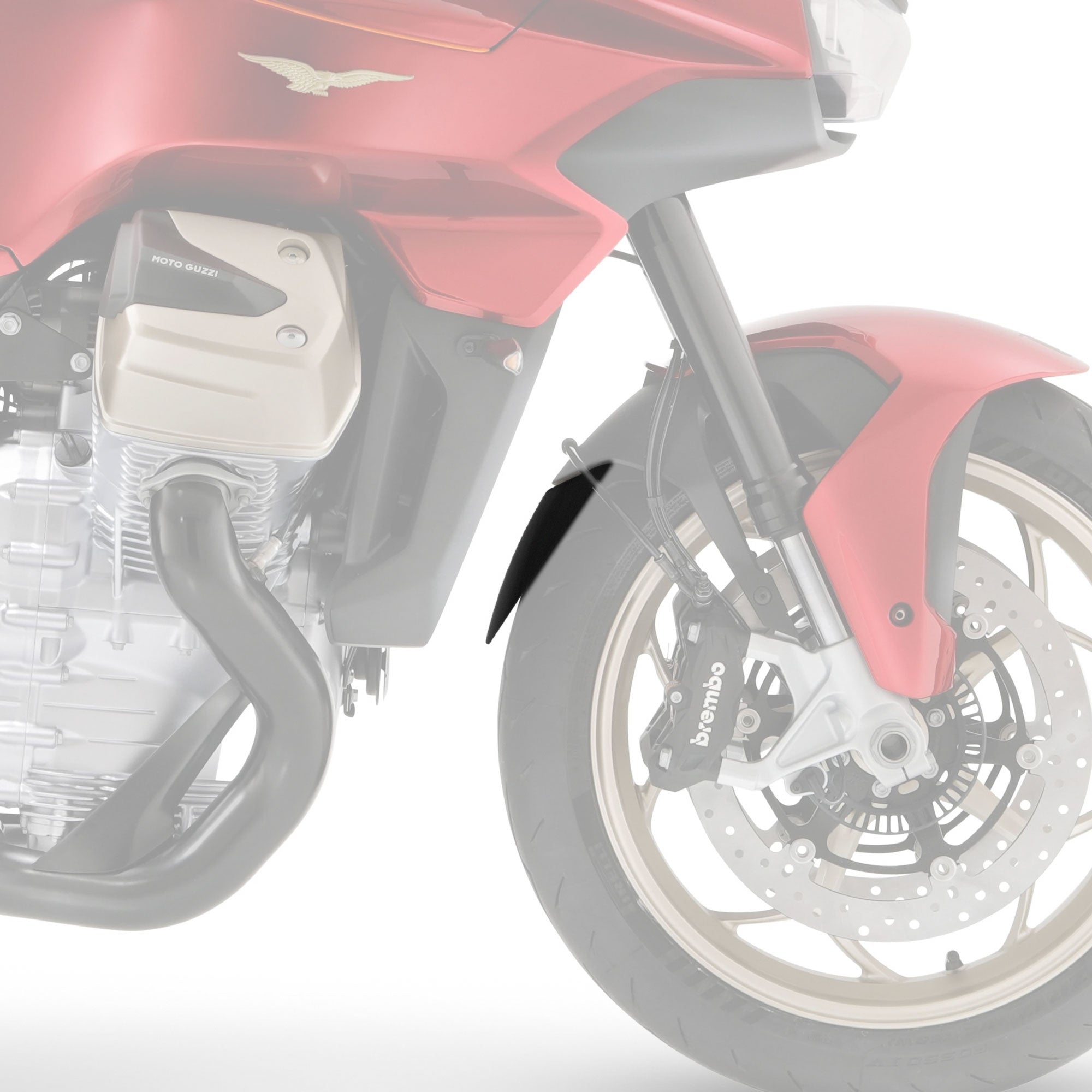 Pyramid Extenda Fenda | Matte Black | Moto Guzzi V100 Mandello 2022>Current - Shop name