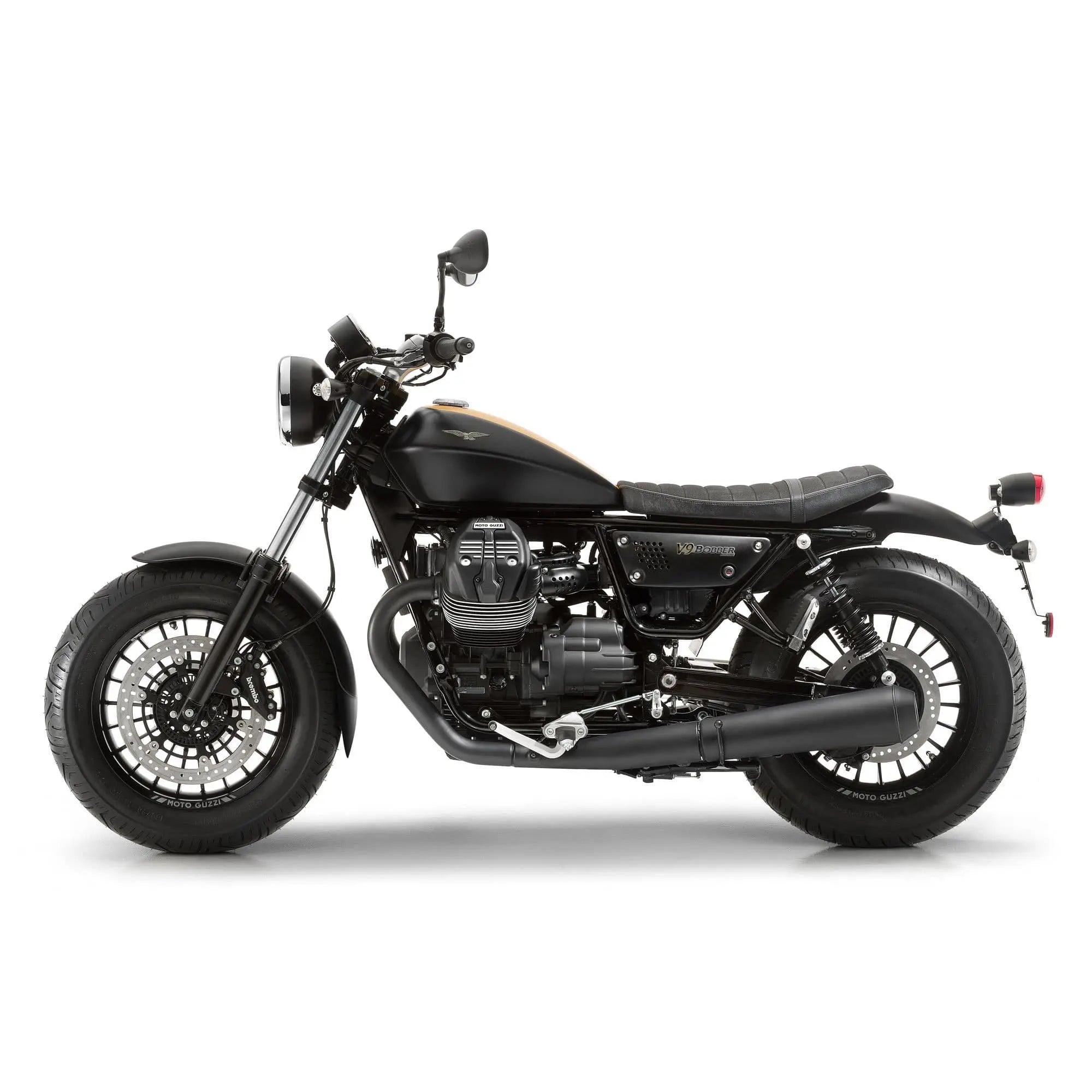 Pyramid Extenda Fenda | Matte Black | Moto Guzzi V9 Roamer 2016>Current - Shop name