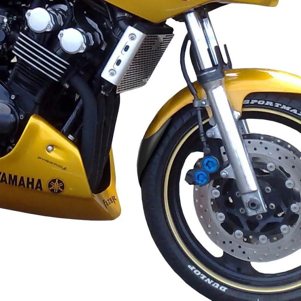Pyramid Extenda Fenda | Matte Black |No number inside Yamaha FZS 600 Fazer 1998>2003 - Shop name