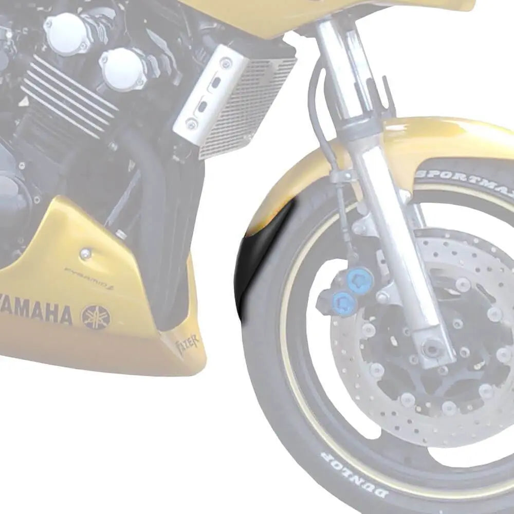 Pyramid Extenda Fenda | Matte Black |No number inside Yamaha FZS 600 Fazer 1998>2003 - Shop name