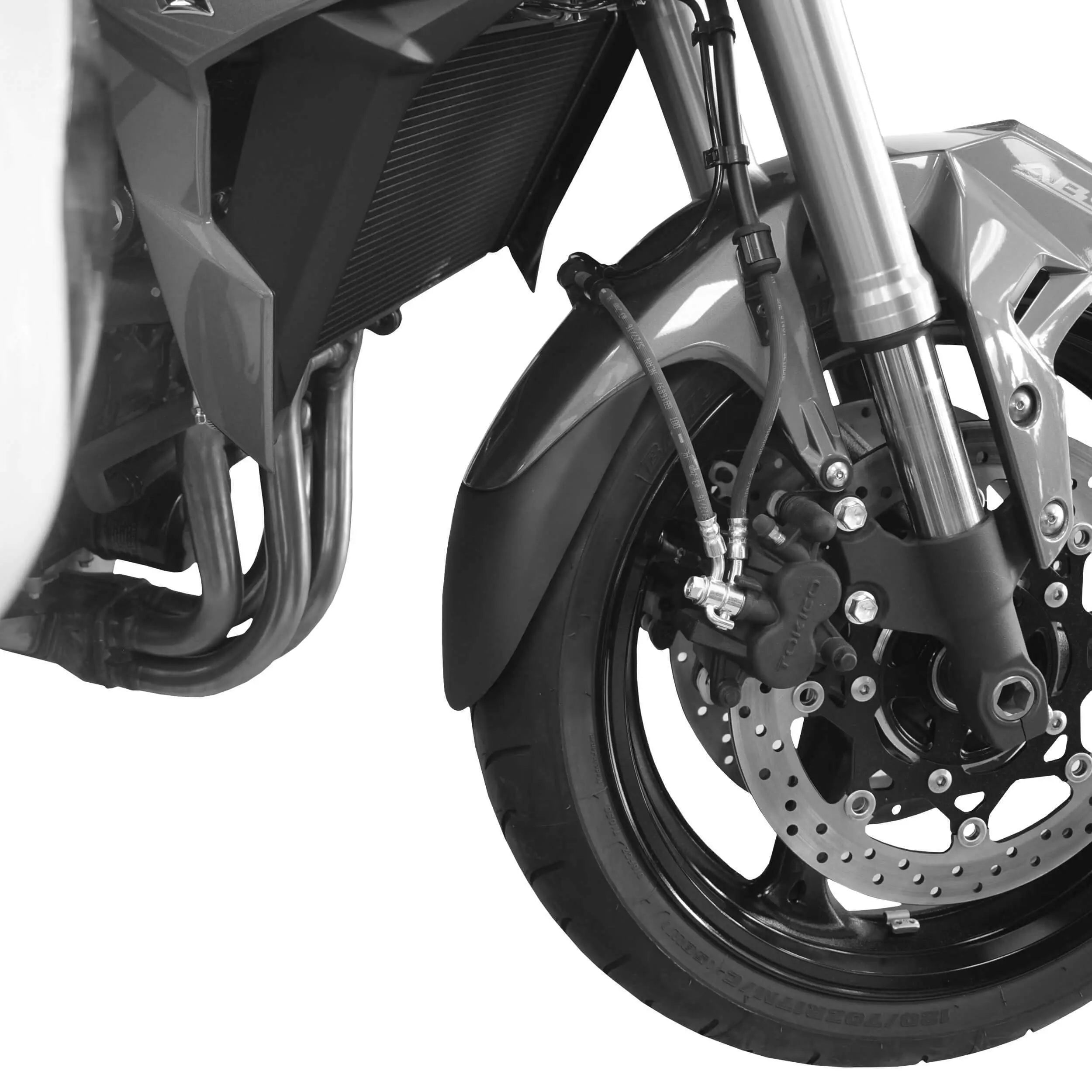 Pyramid Extenda Fenda | Matte Black | Suzuki GSR 750 2011>2016 - Shop name