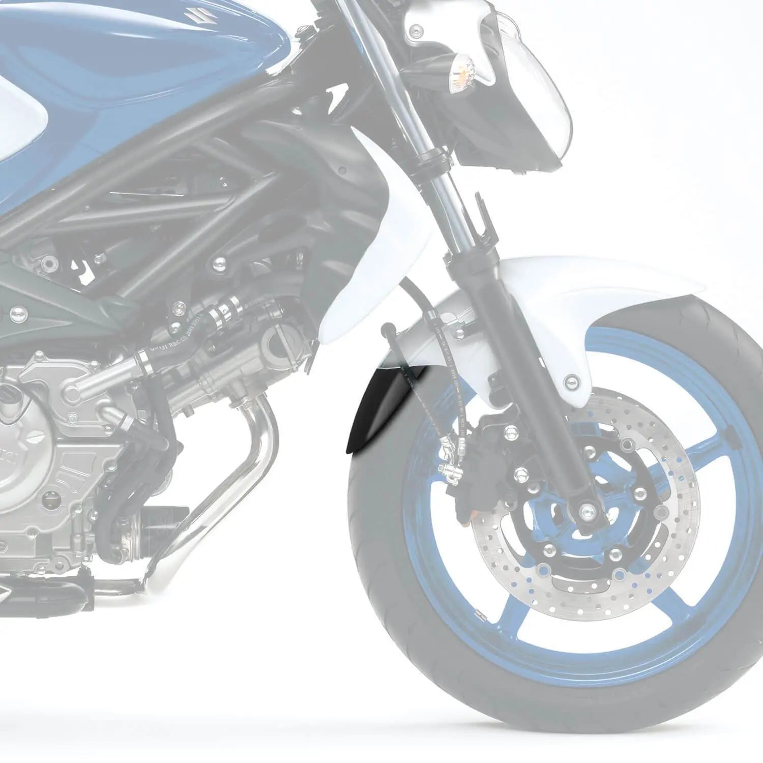 Pyramid Extenda Fenda | Matte Black | Suzuki SFV 650 Gladius 2009>2015 - Shop name