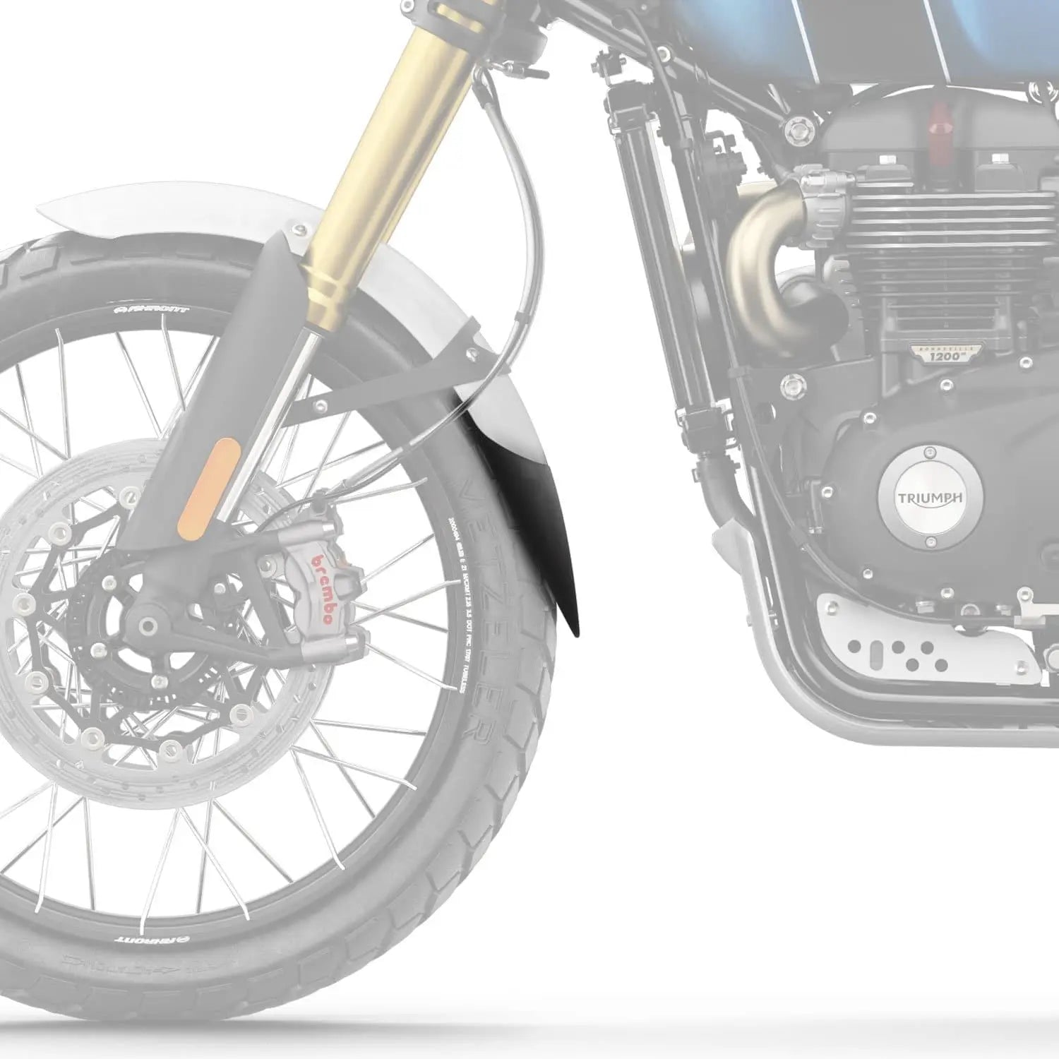 Pyramid Extenda Fenda | Matte Black | Triumph Scrambler 1200 XE 2019>Current - Shop name