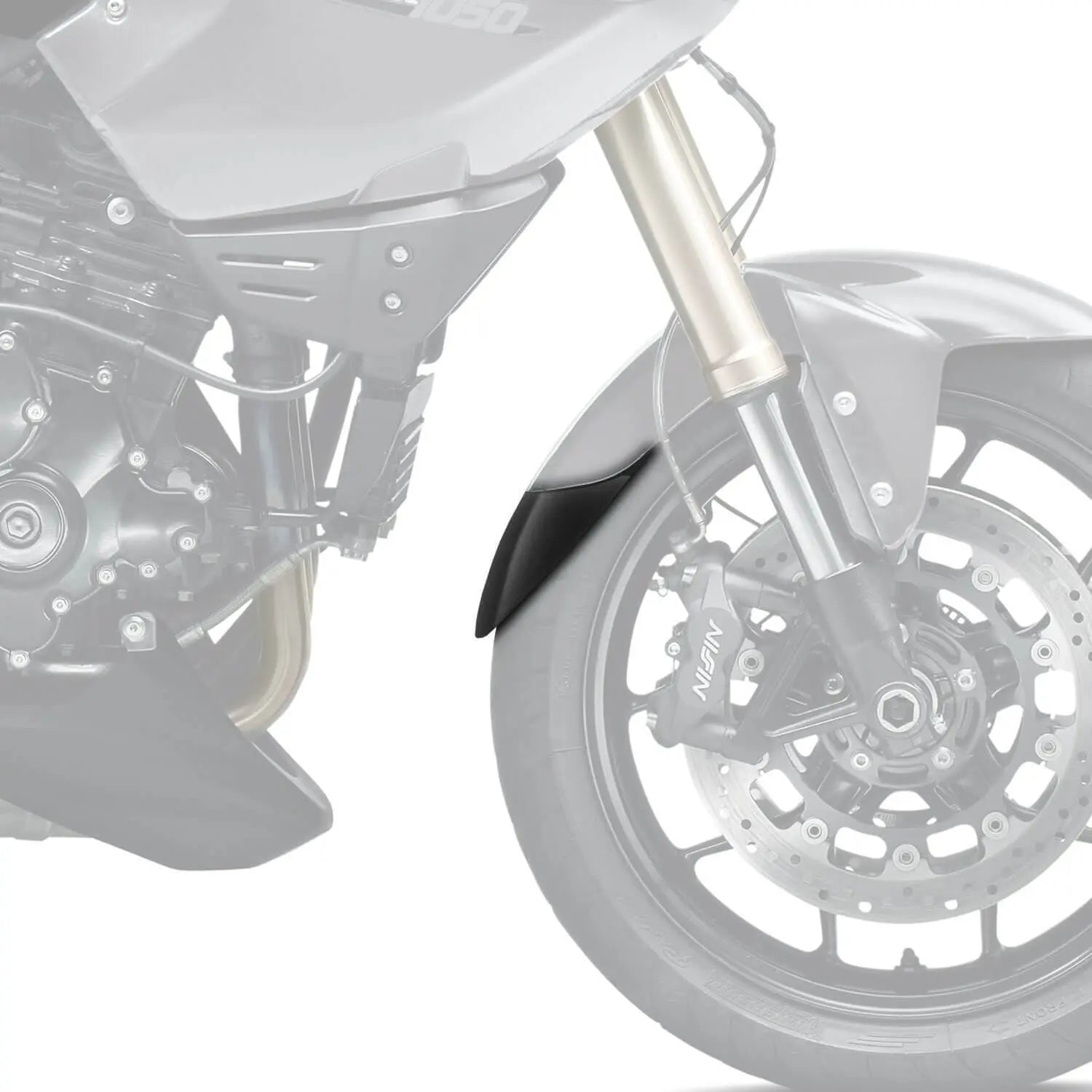Pyramid Extenda Fenda | Matte Black | Triumph Speed Triple 1050 R 2006>2010 - Shop name