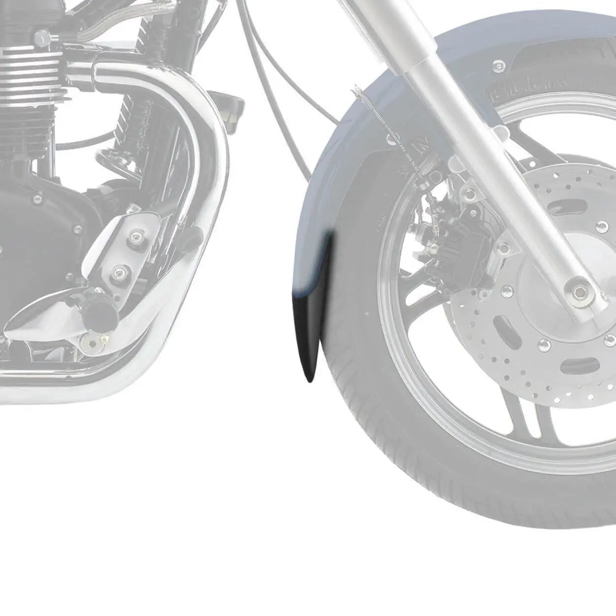 Pyramid Extenda Fenda | Matte Black | Triumph Speedmaster 2012>2016 - Shop name