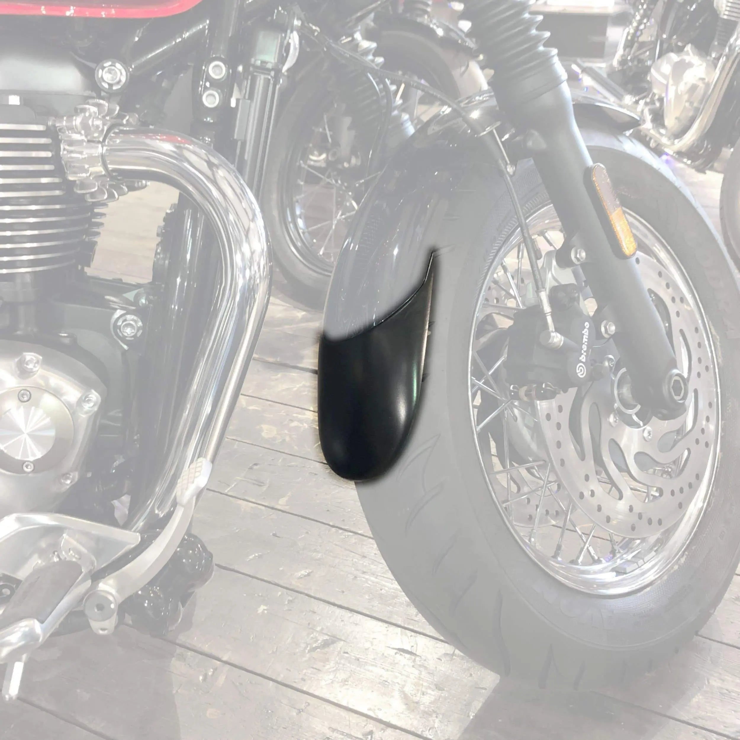 Pyramid Extenda Fenda | Matte Black | Triumph Speedmaster 2018>Current - Shop name
