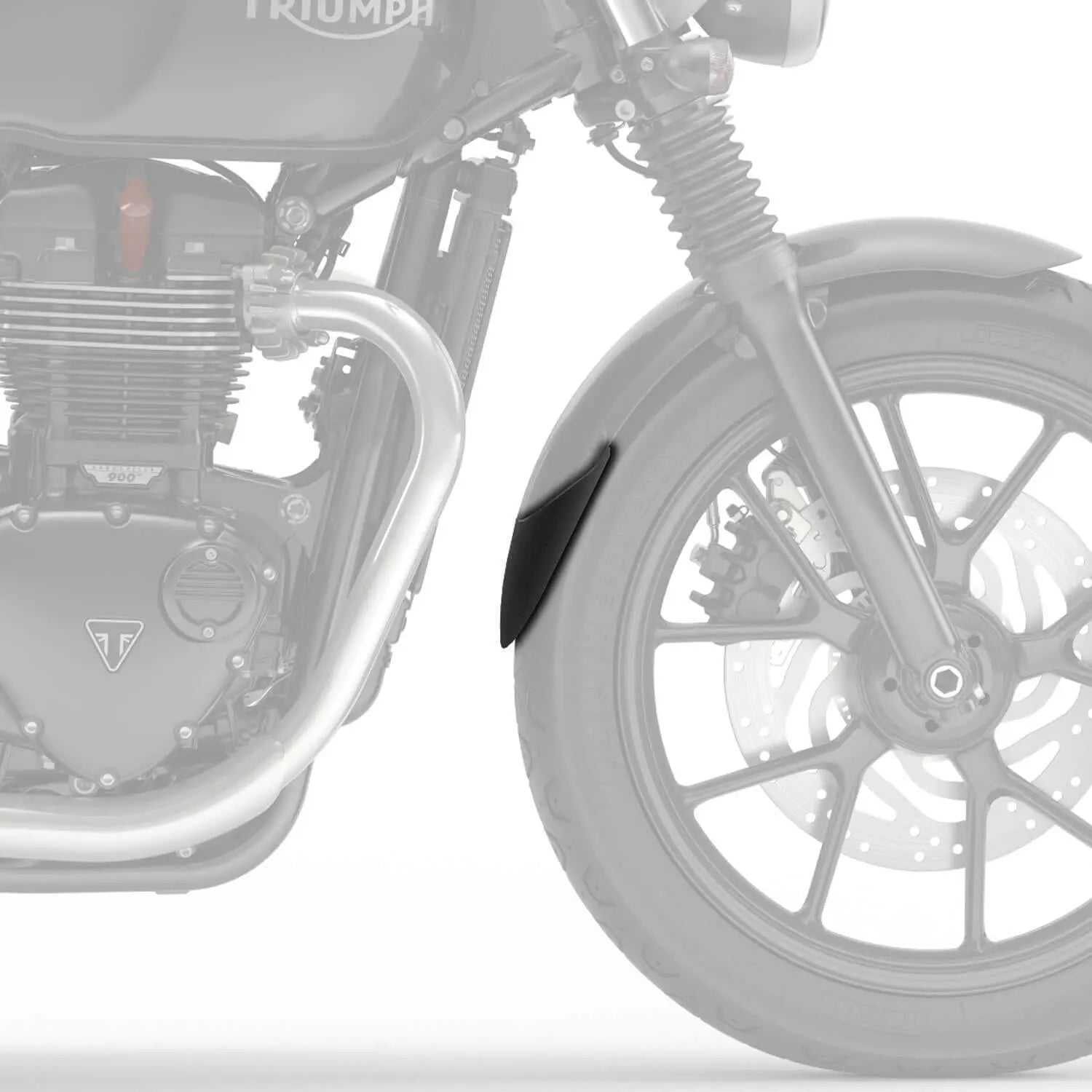 Pyramid Extenda Fenda | Matte Black | Triumph Street Cup 2017>2022 - Shop name