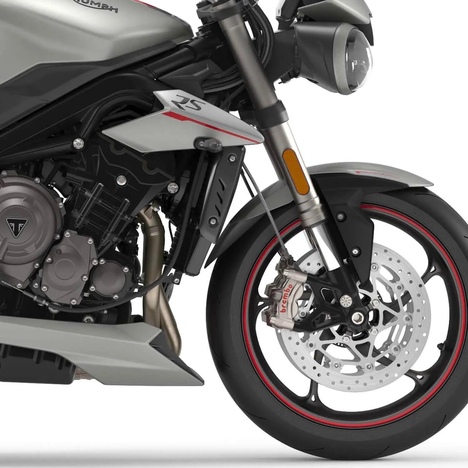 Pyramid Extenda Fenda | Matte Black | Triumph Street Triple 765 2017>Current - Shop name