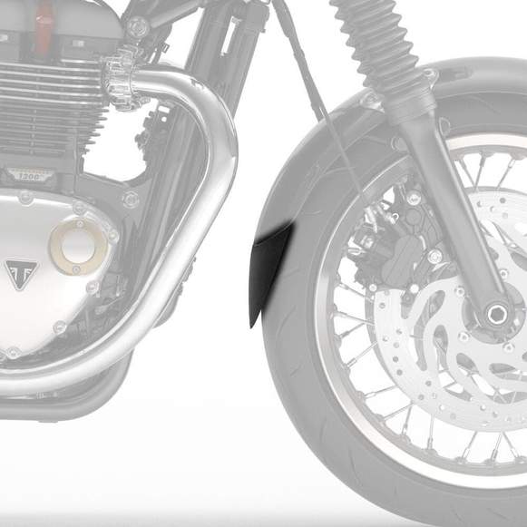 Pyramid Extenda Fenda | Matte Black | Triumph Thruxton 1200 2016>Current - Shop name
