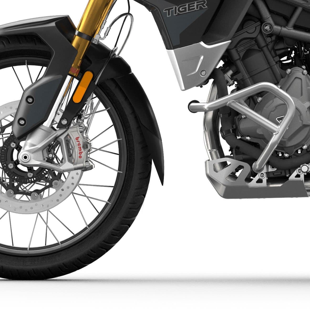 Pyramid Extenda Fenda | Matte Black | Triumph Tiger 900 Rally Pro 2020>Current - Shop name