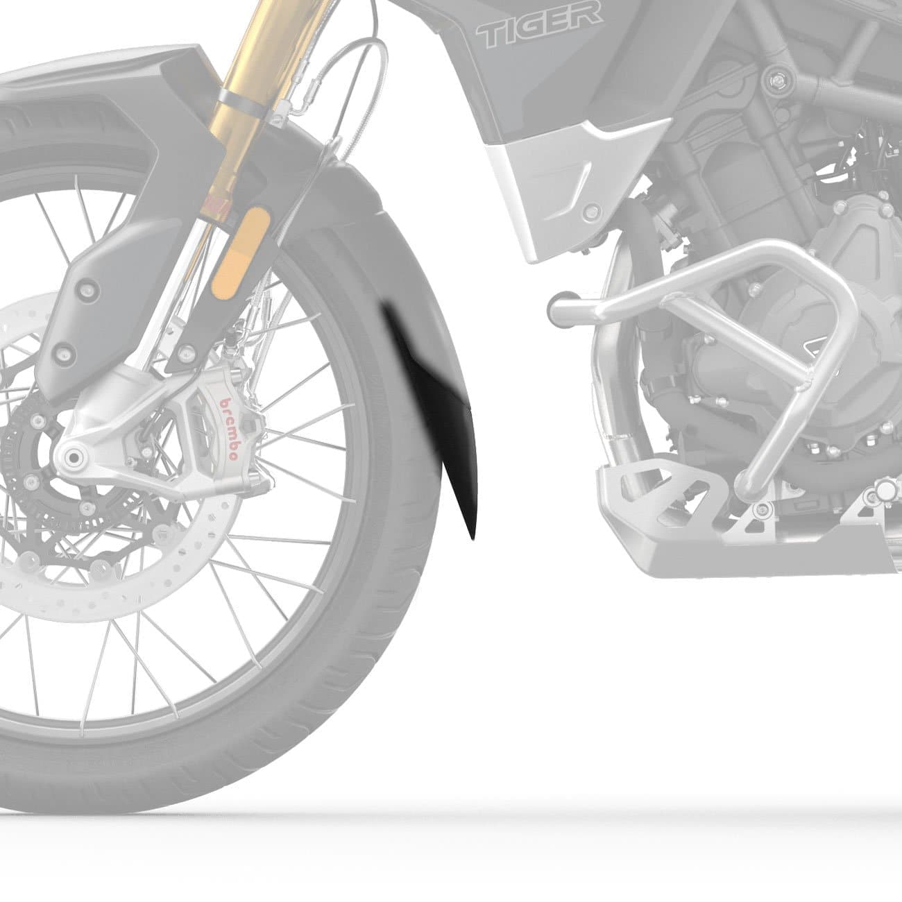 Pyramid Extenda Fenda | Matte Black | Triumph Tiger 900 Rally Pro 2020>Current - Shop name