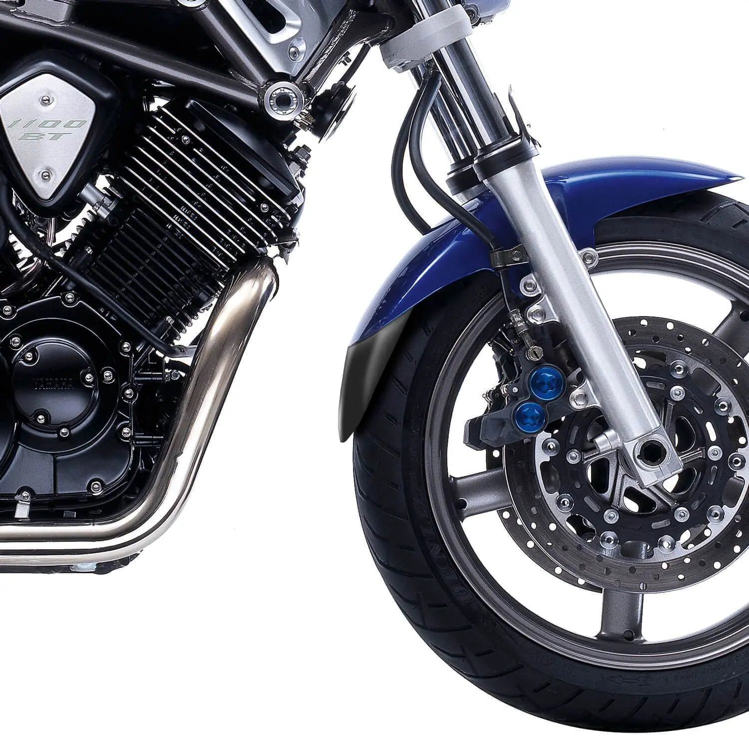 Pyramid Extenda Fenda | Matte Black | Yamaha BT 1100 Bulldog 2002>2007 - Shop name