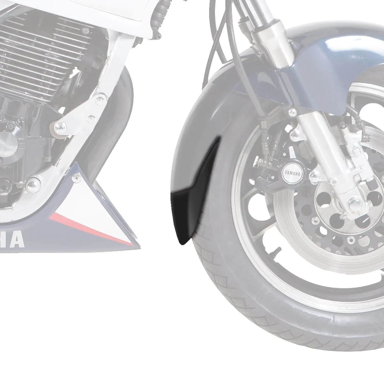 Pyramid Extenda Fenda | Matte Black | Yamaha FJ 1200 1986>1996 - Shop name