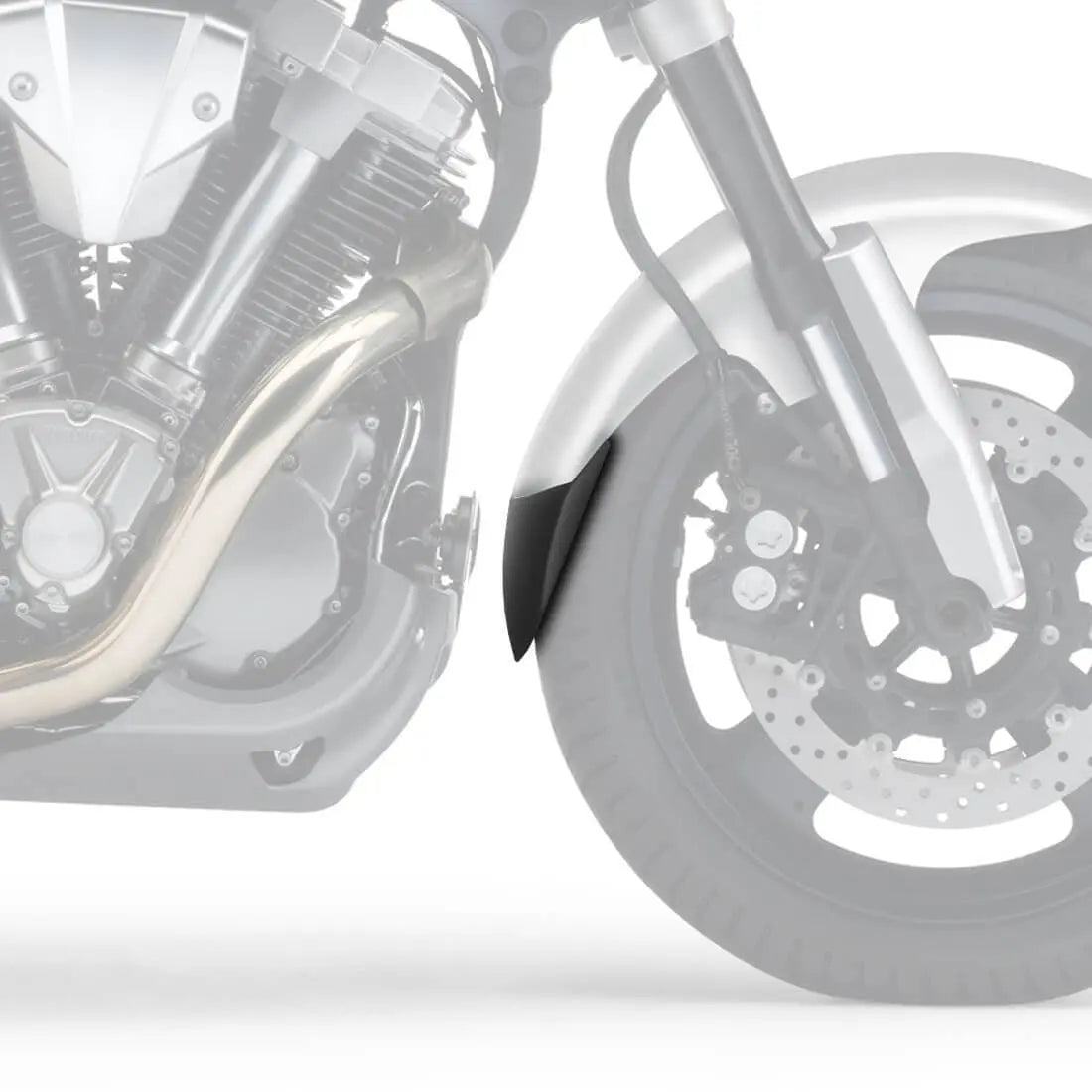 Pyramid Extenda Fenda | Matte Black | Yamaha MT-01 2005>2012 - Shop name