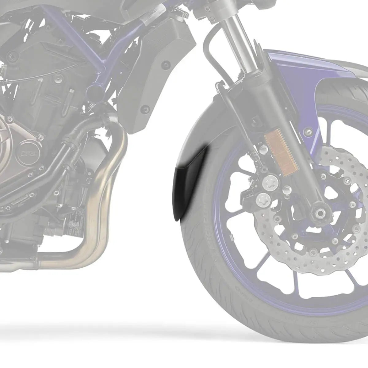 Pyramid Extenda Fenda | Matte Black | Yamaha MT-07 2014>2017 - Shop name