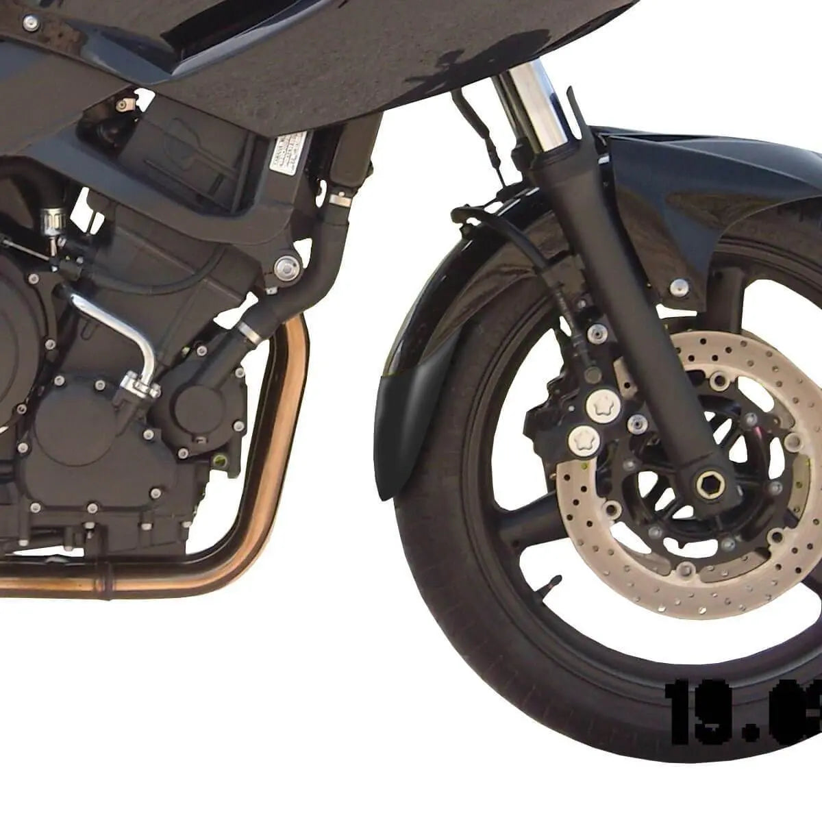 Pyramid Extenda Fenda | Matte Black | Yamaha TDM 900 2002>2011 - Shop name