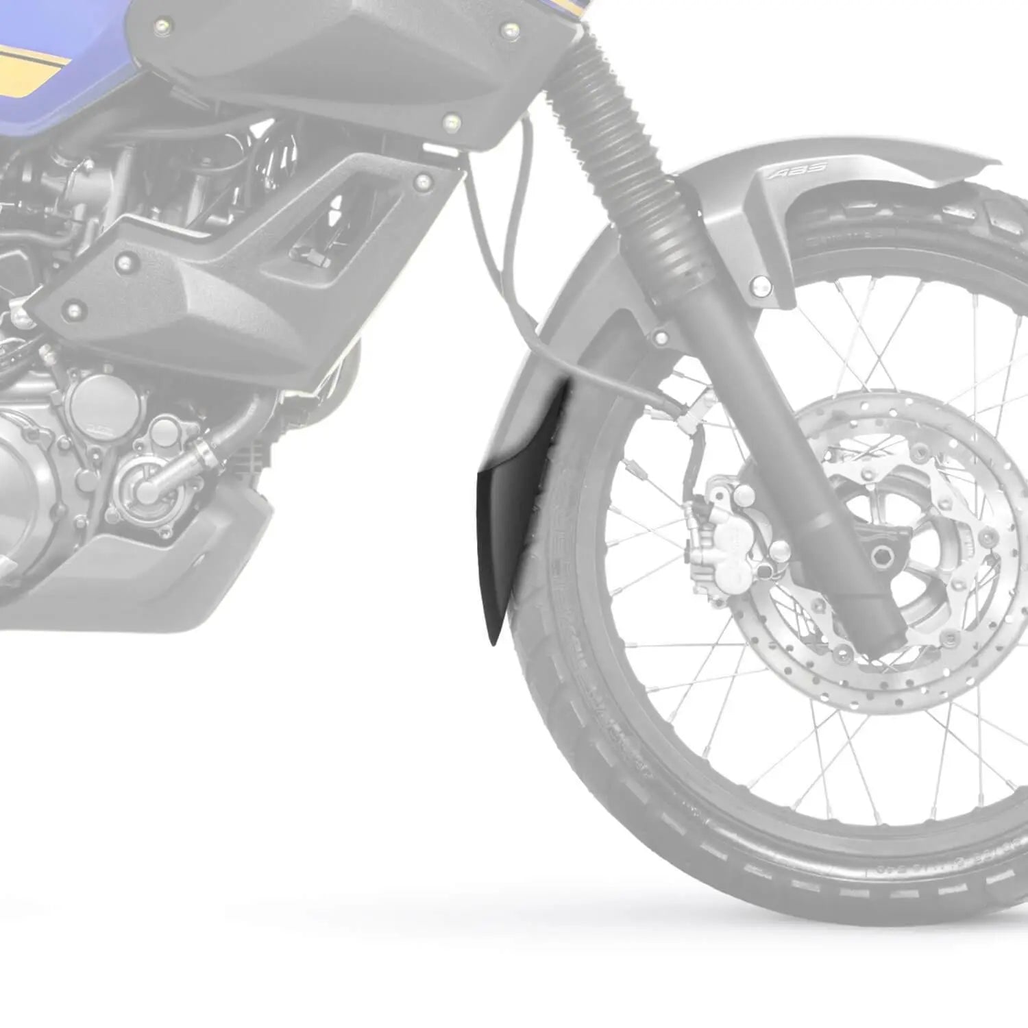 Pyramid Extenda Fenda | Matte Black | Yamaha XT 660 Z Tenere 2008>2016 - Shop name
