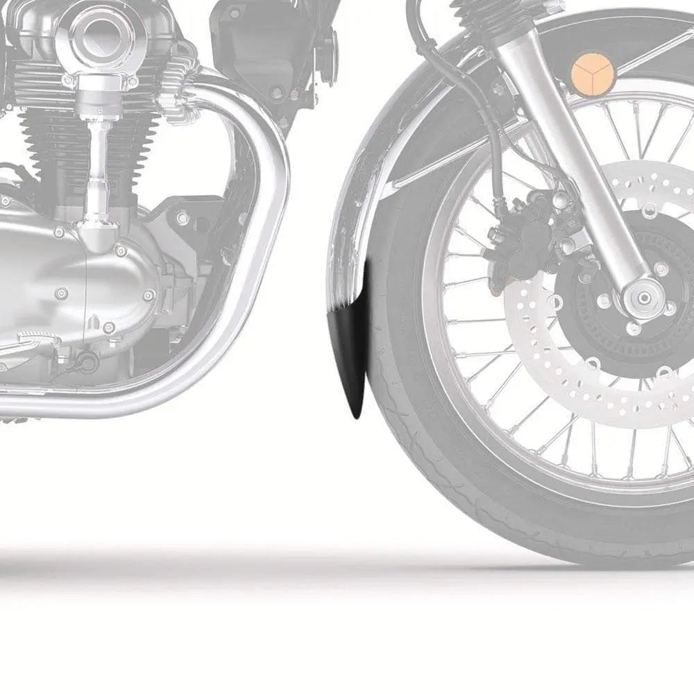 Pyramid Extenda Fenda (chrome guard only) | Matte Black | Kawasaki W 800 2011>2016 - Shop name