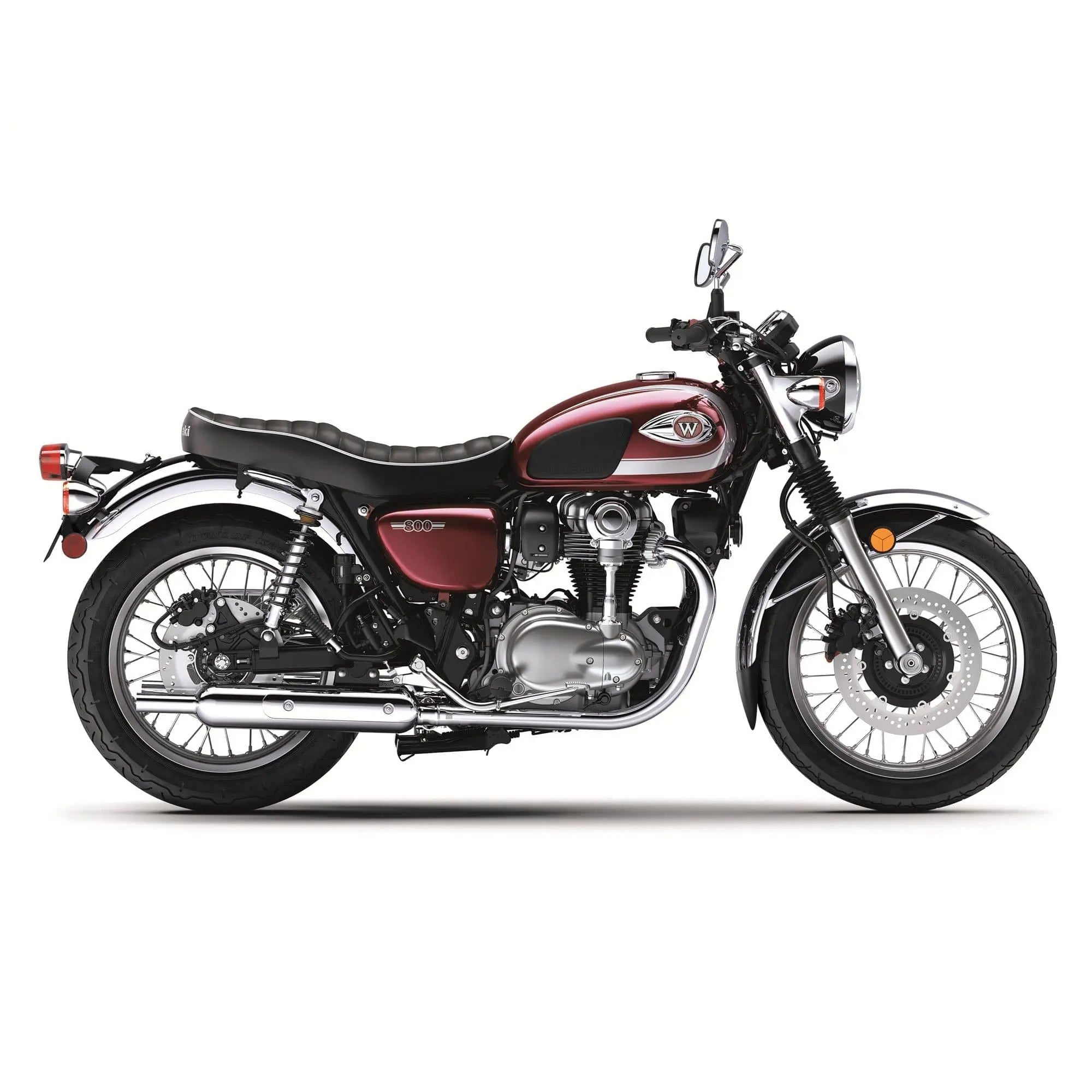 Pyramid Extenda Fenda (chrome guard only) | Matte Black | Kawasaki W 800 2019>Current - Shop name