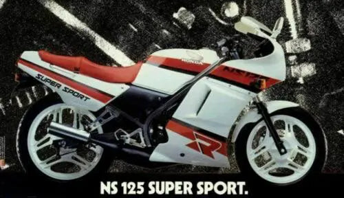 Pyramid Fairing Lowers | Gloss White | Honda NS 125 1986>1993 - Shop name