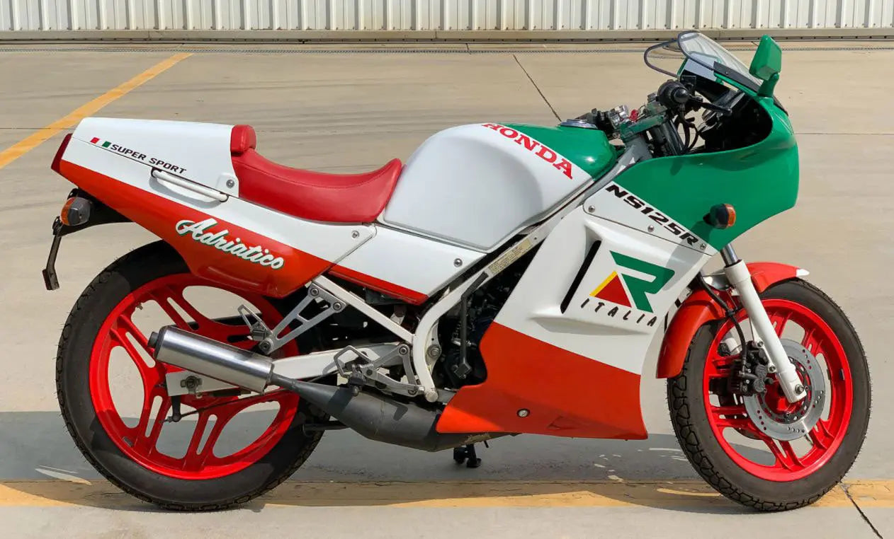 Pyramid Fairing Lowers | Gloss White | Honda NS 125 1986>1993 - Shop name