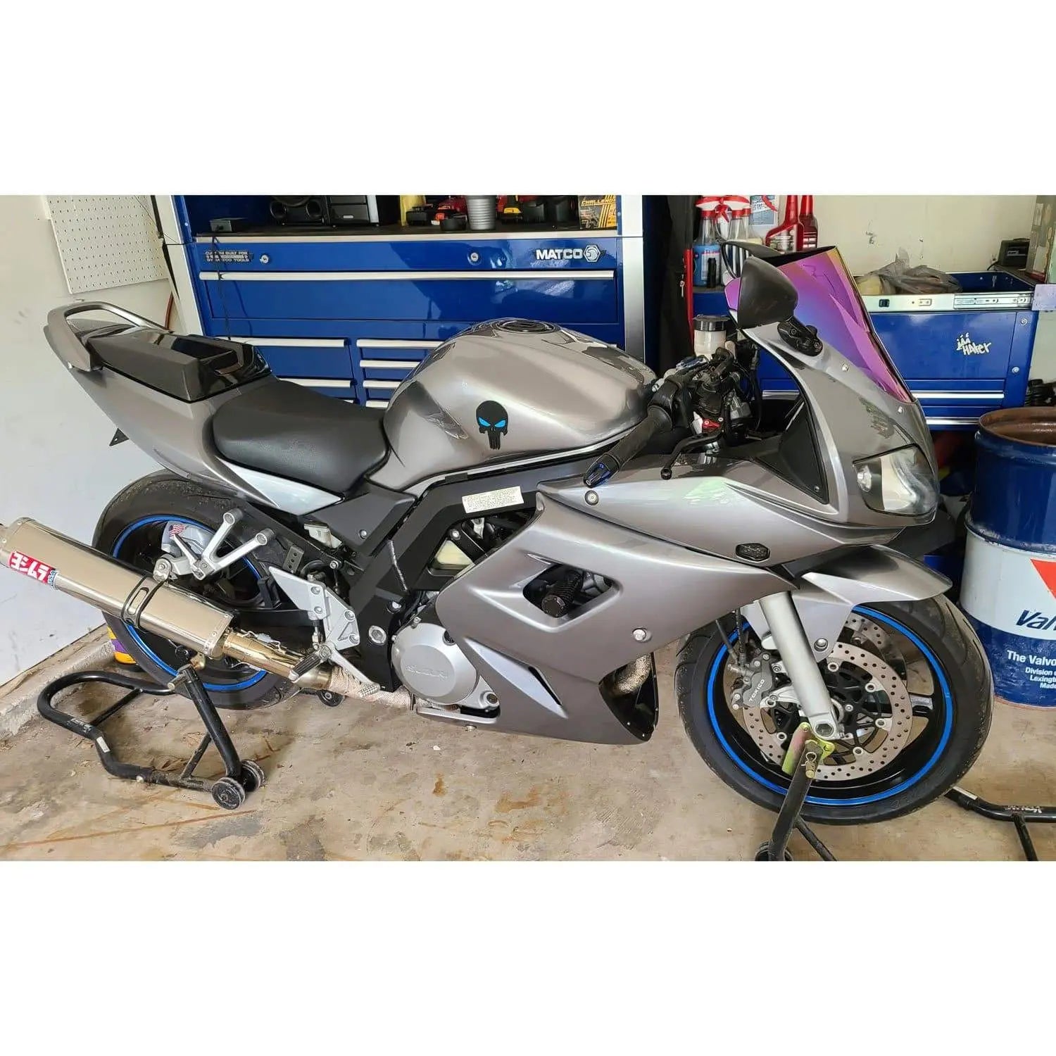 Pyramid Fairing Lowers | Unpainted | Suzuki SV 1000 S 2003>2009 - Shop name
