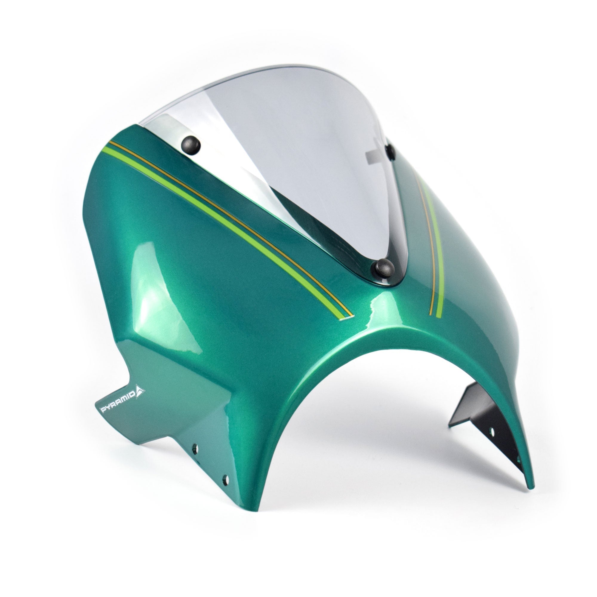 Pyramid Fly Screen | Candy Emerald Green | Kawasaki Z 650 RS 2022>Current - Shop name