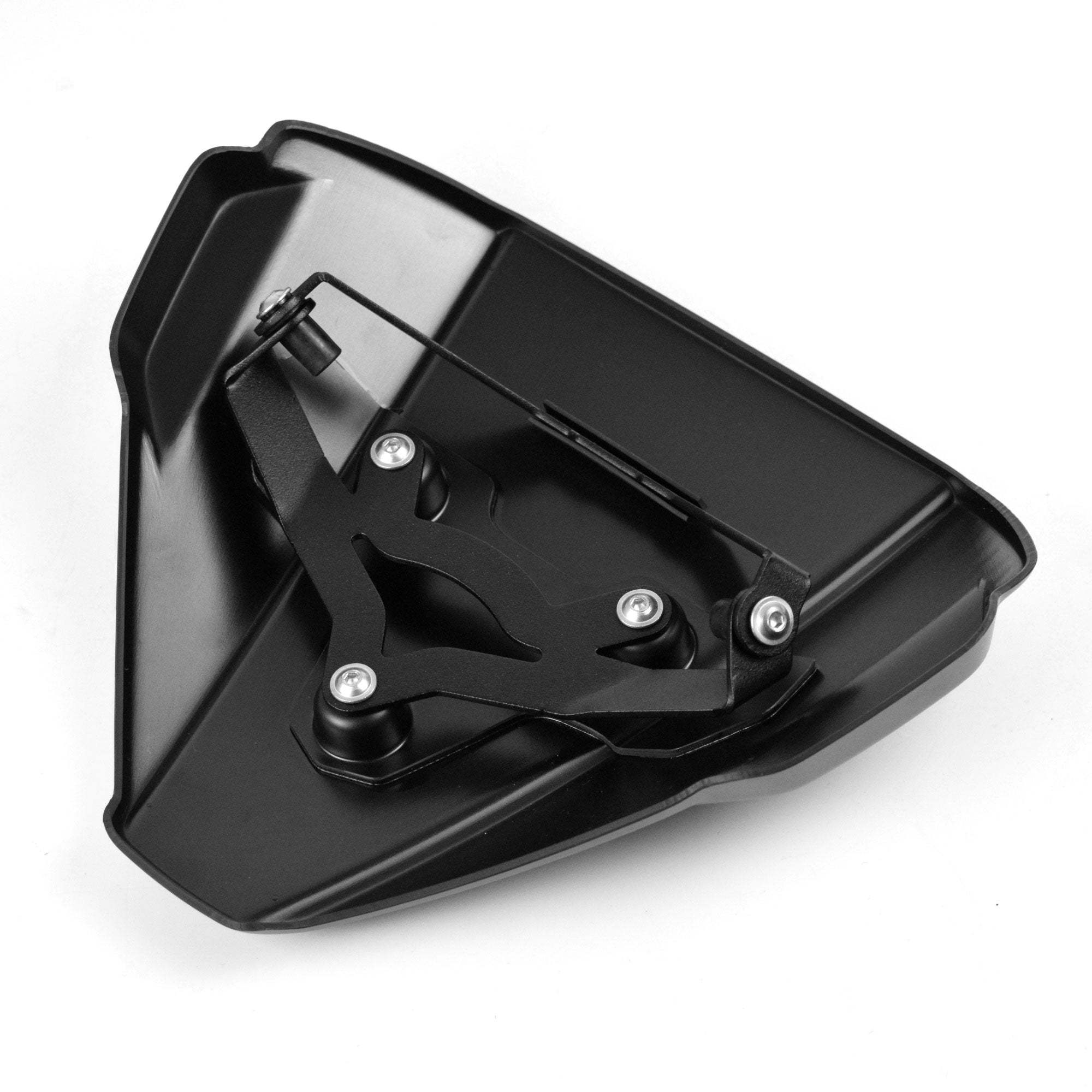 Pyramid Fly Screen | Matte Black | Ducati Streetfighter V4 S 2020>2024 - Pyramid Motorcycle Accessories