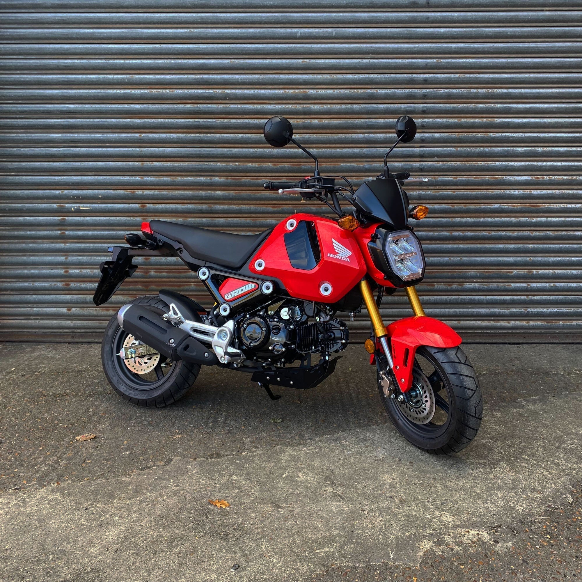 Pyramid Fly Screen | Matte Black | Honda MSX 125 2021>Current - Shop name