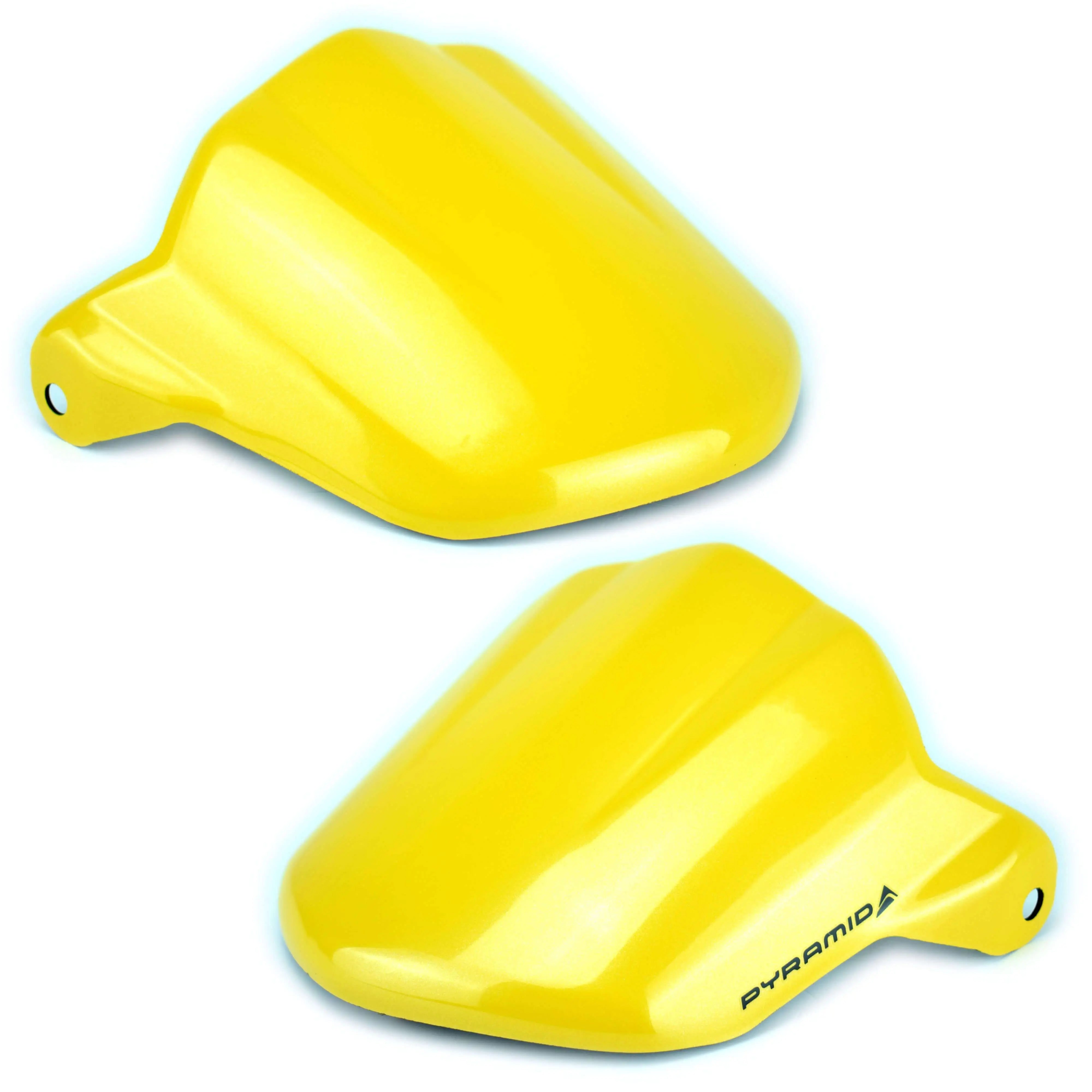 Pyramid Fly Screen | Metallic Yellow (Cadmium Yellow) | Yamaha MT-07 2013>2017 - Shop name