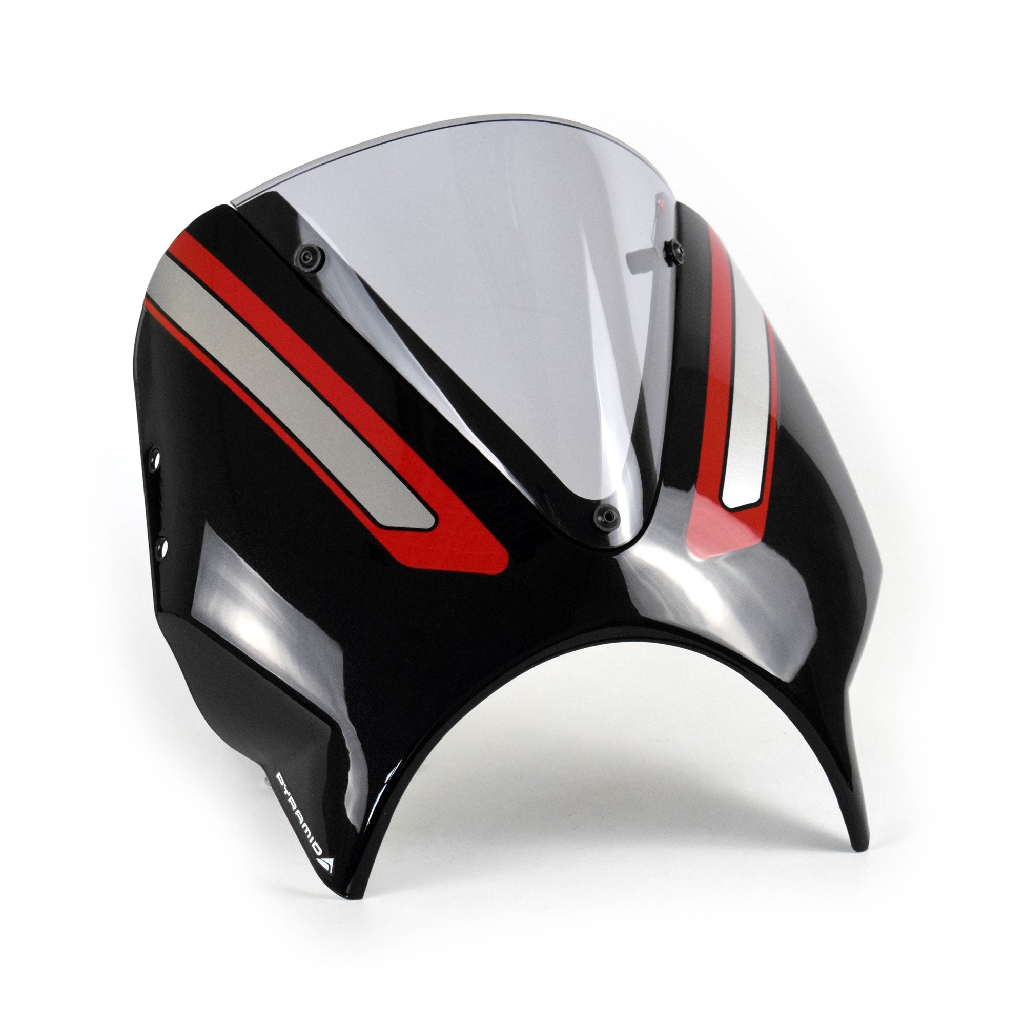 Pyramid Fly Screen | Sapphire Black Scheme | Triumph Trident 660 2021>Current - Pyramid Motorcycle Accessories