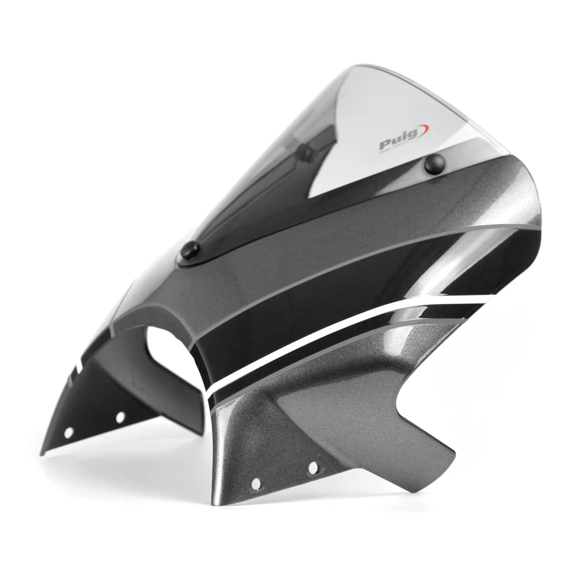 Pyramid Fly Screen | Silver Ice & Storm Grey | Triumph Speed Twin 1200 2019>2024 - Shop name
