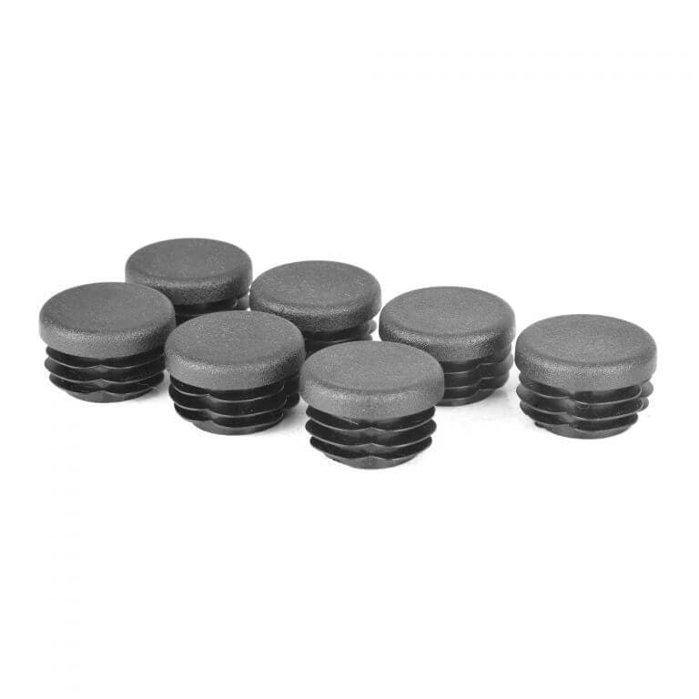 Pyramid Frame End Caps | Matte Black | Ducati Scrambler 1100 2018>Current - Shop name