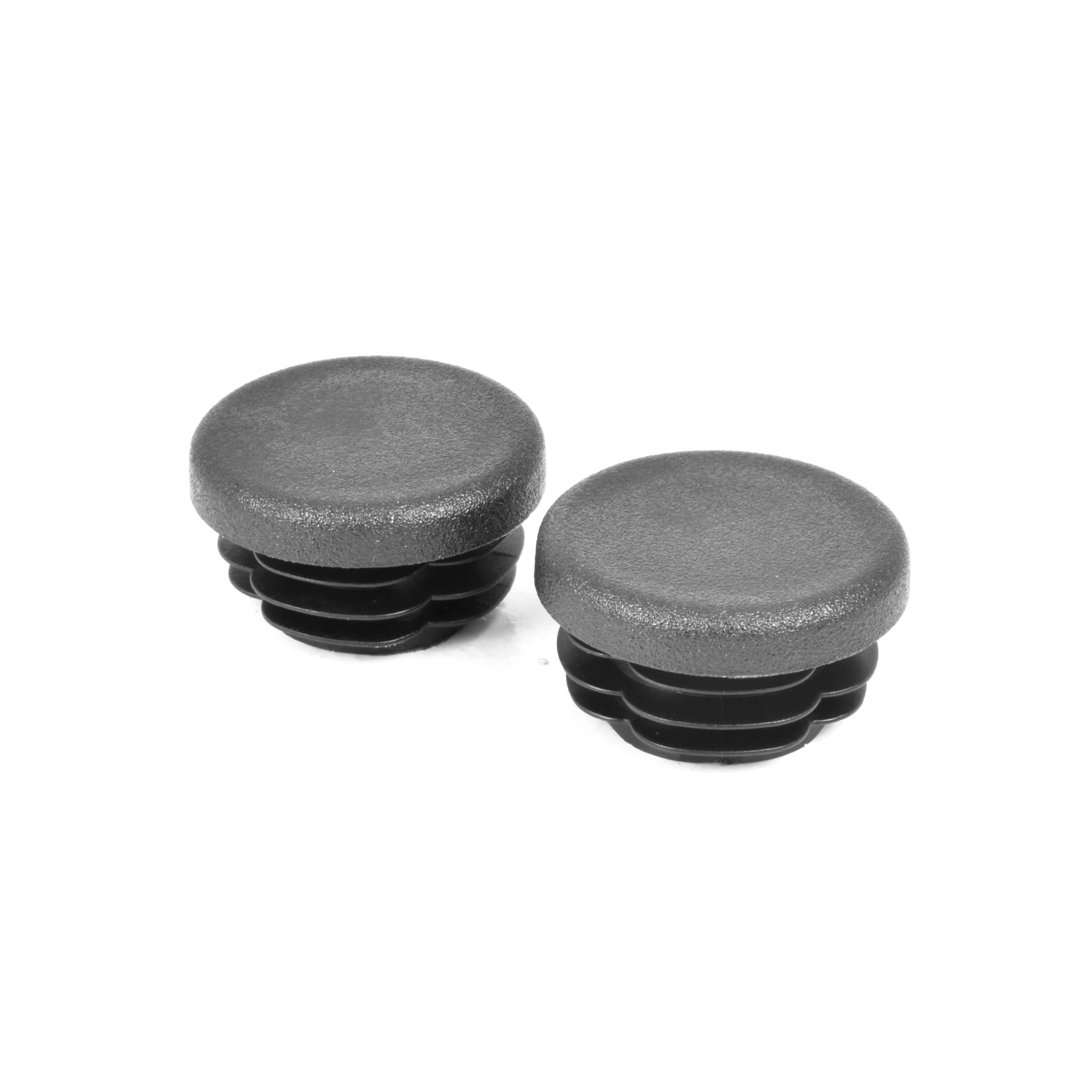 Pyramid Frame End Caps | Matte Black | Honda CB 125 R 2018>Current - Shop name