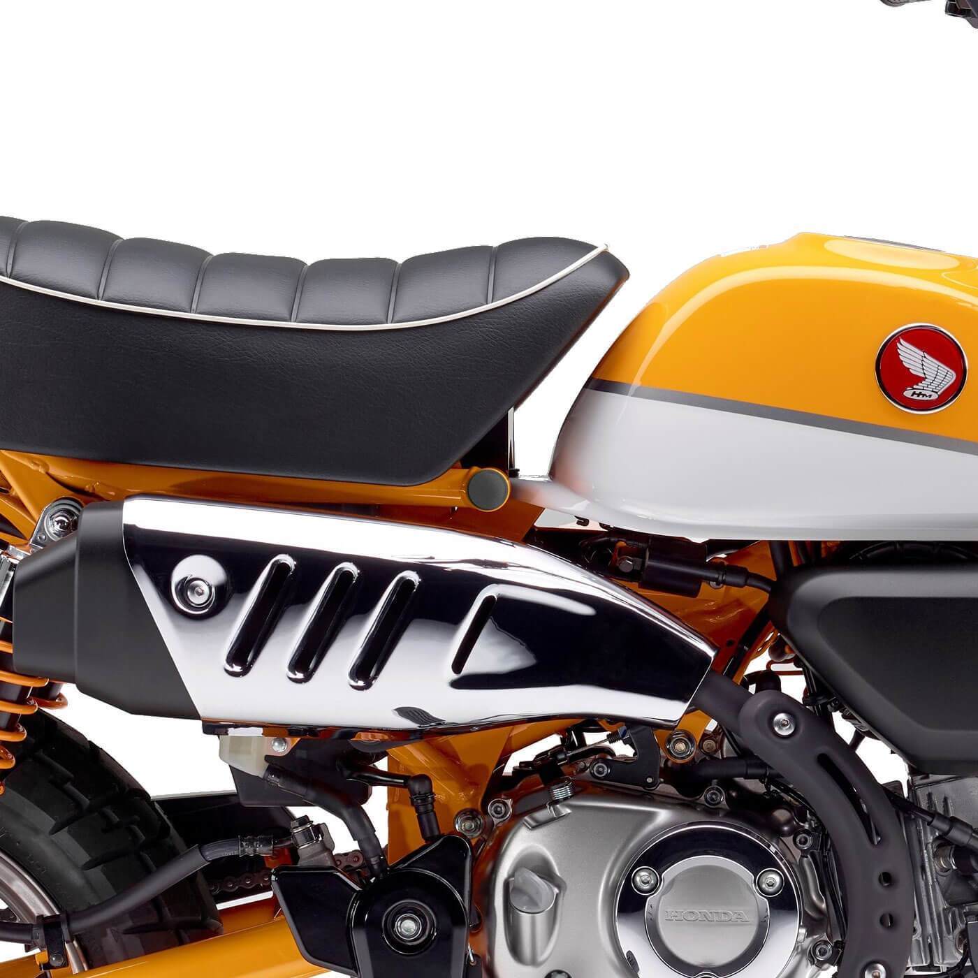 Pyramid Frame End Caps | Matte Black | Honda Monkey 125 2018>Current - Shop name
