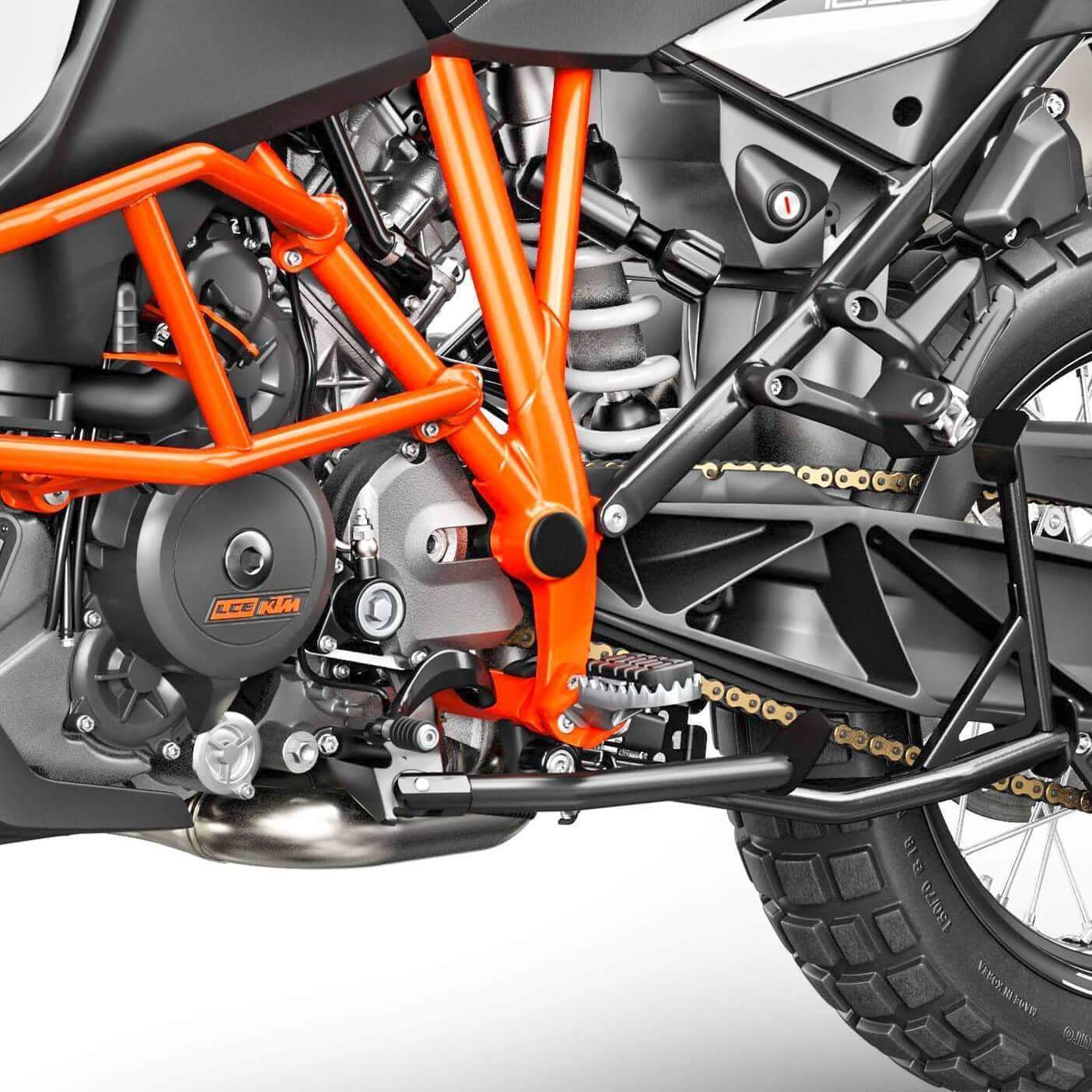 Pyramid Frame End Caps | Matte Black | KTM 1290 Super Duke R 2014>2019 - Shop name