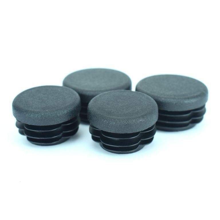 Pyramid Frame End Caps | Matte Black | Moto Guzzi V85 TT 2019>Current - Shop name